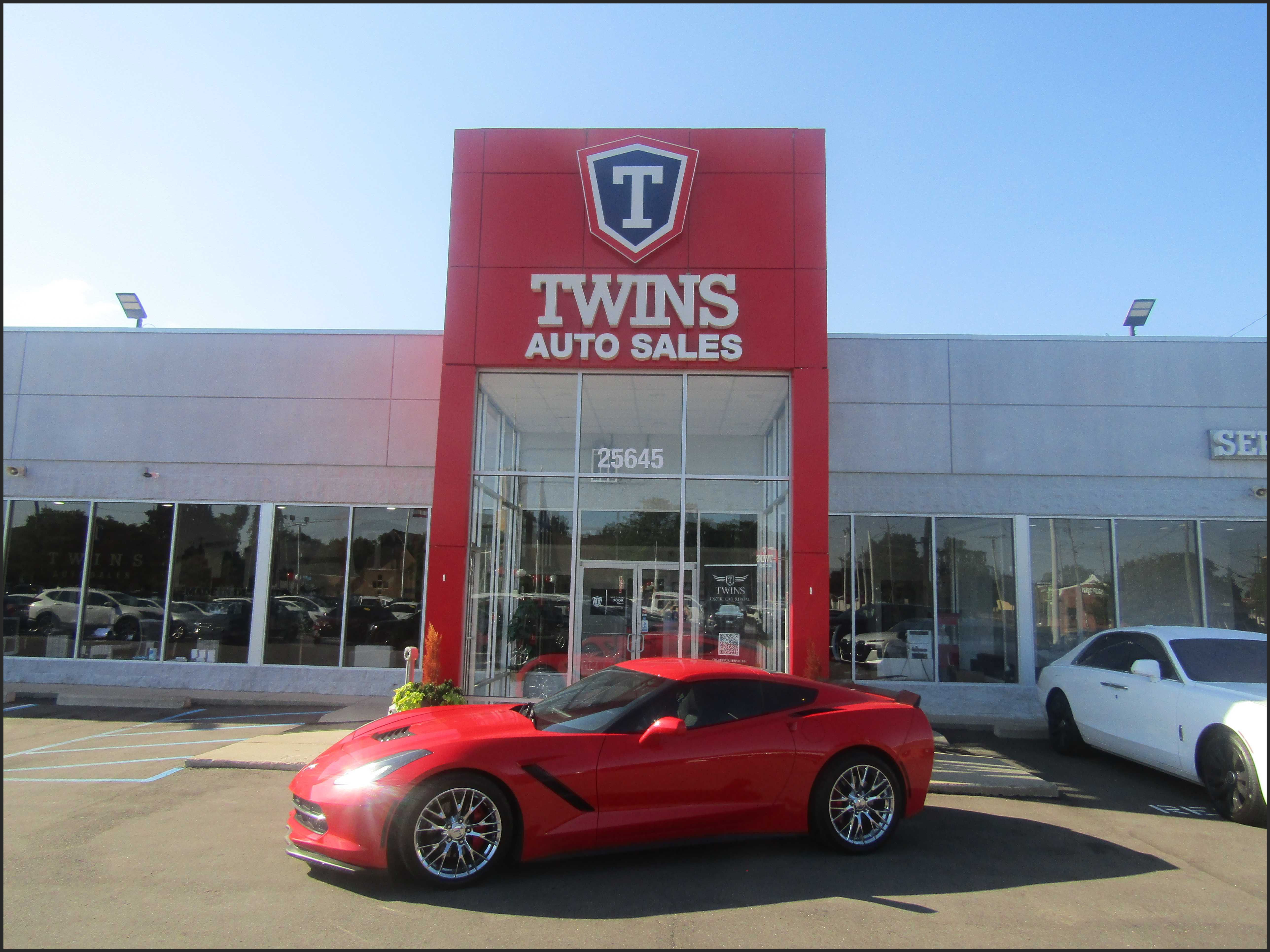 RED, 2017 CHEVROLET CORVETTE Image 