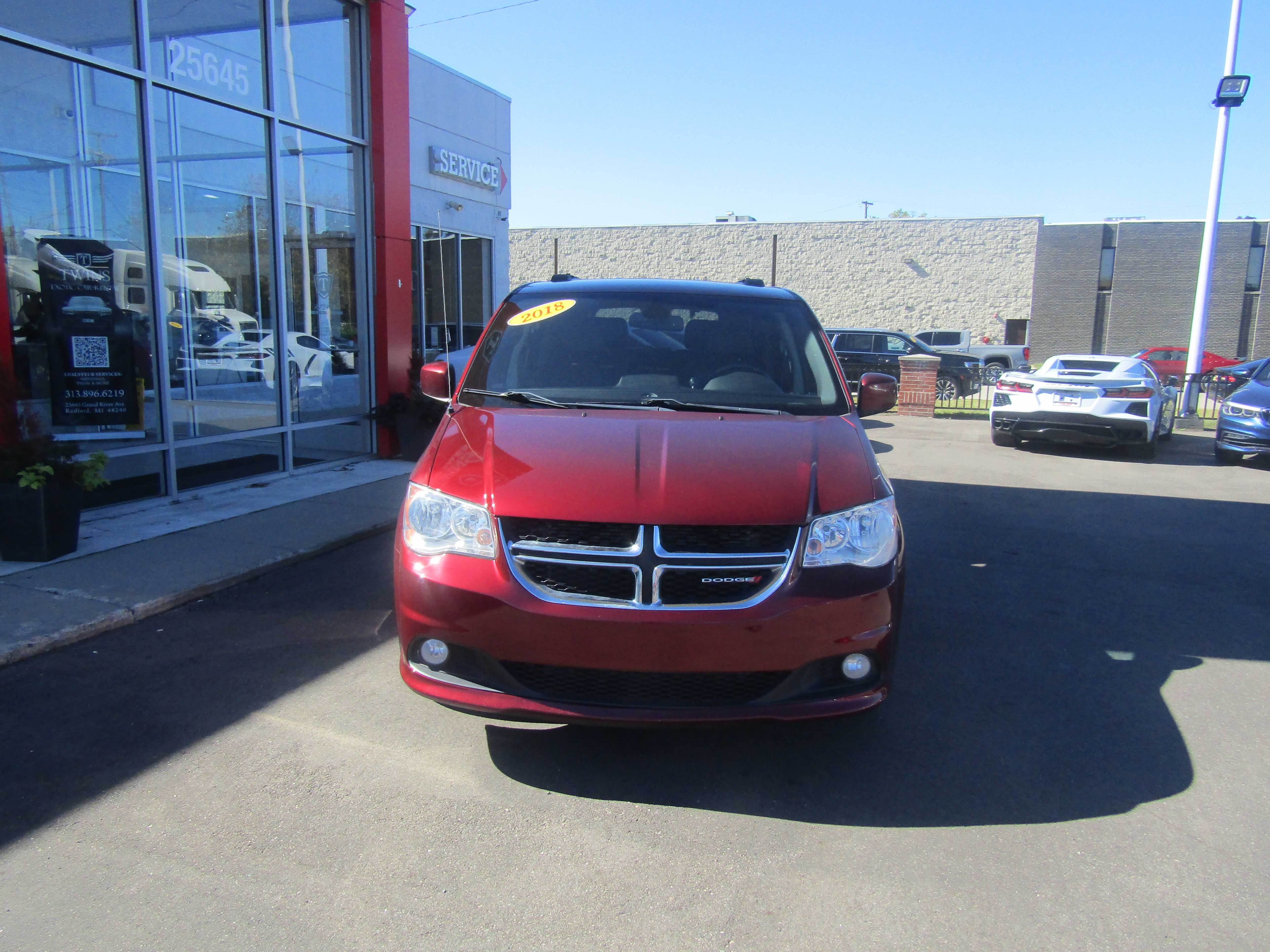 RED, 2018 DODGE GRAND CARAVAN PASSENGER Thumnail Image 6