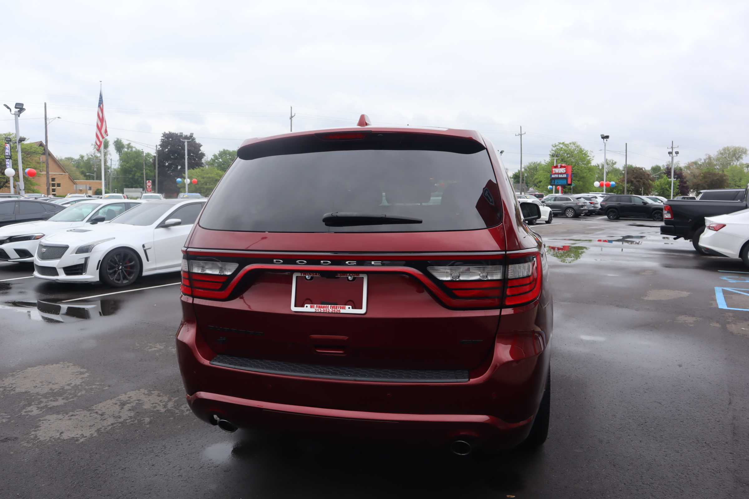 RED, 2019 DODGE DURANGO Thumnail Image 3
