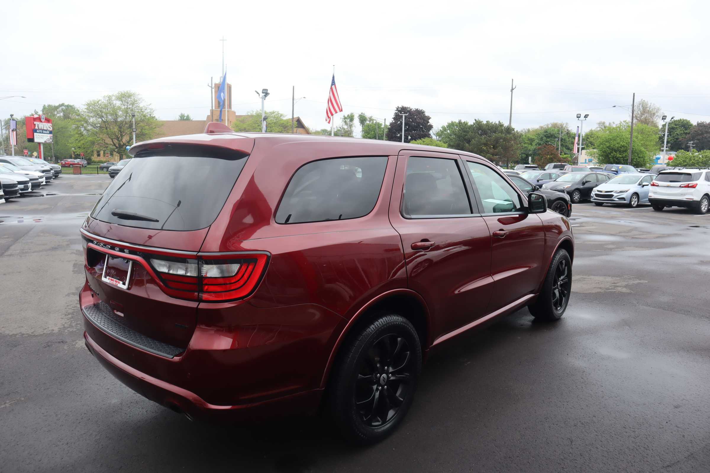 RED, 2019 DODGE DURANGO Thumnail Image 4