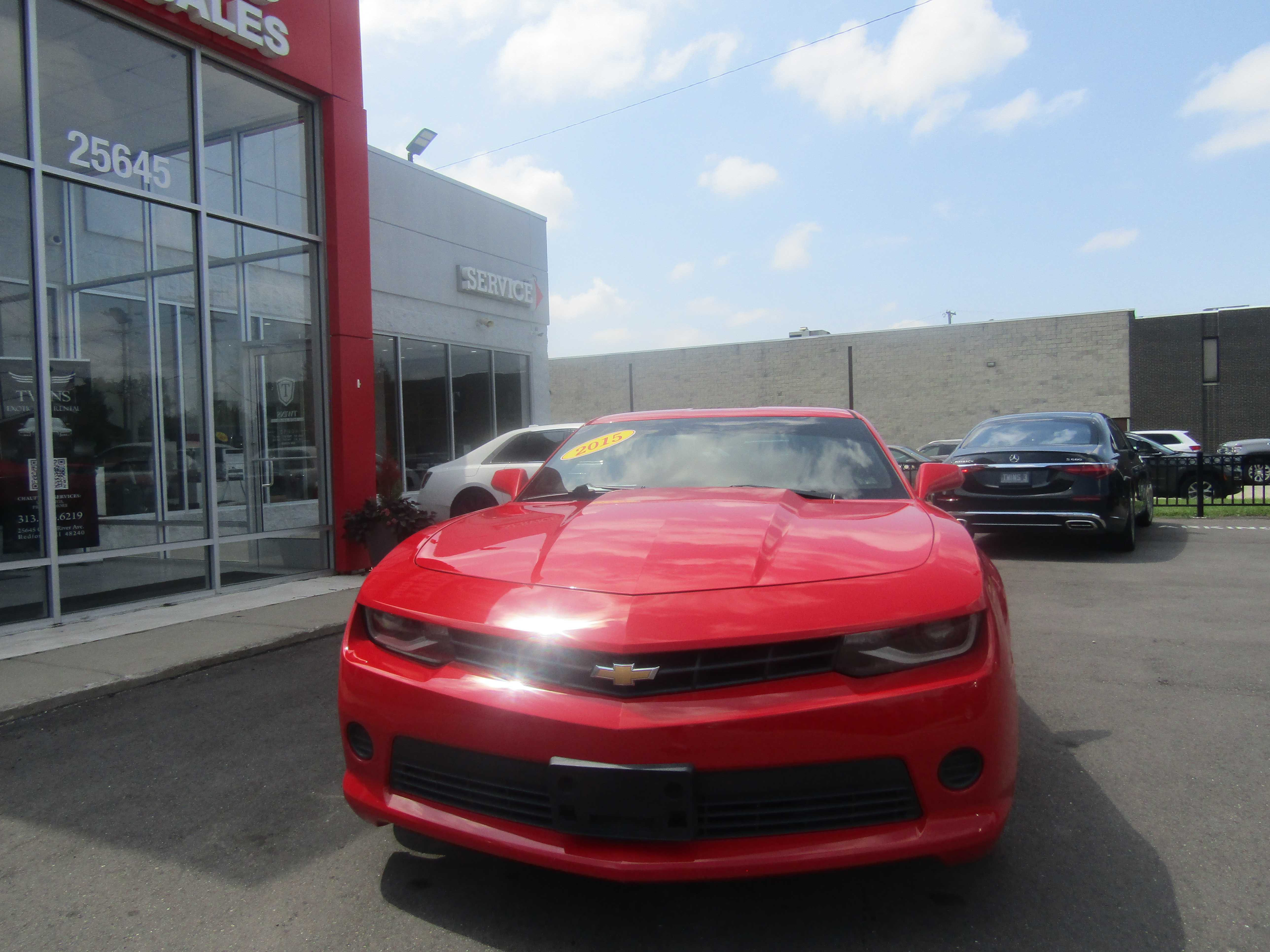 RED, 2015 CHEVROLET CAMARO Thumnail Image 3