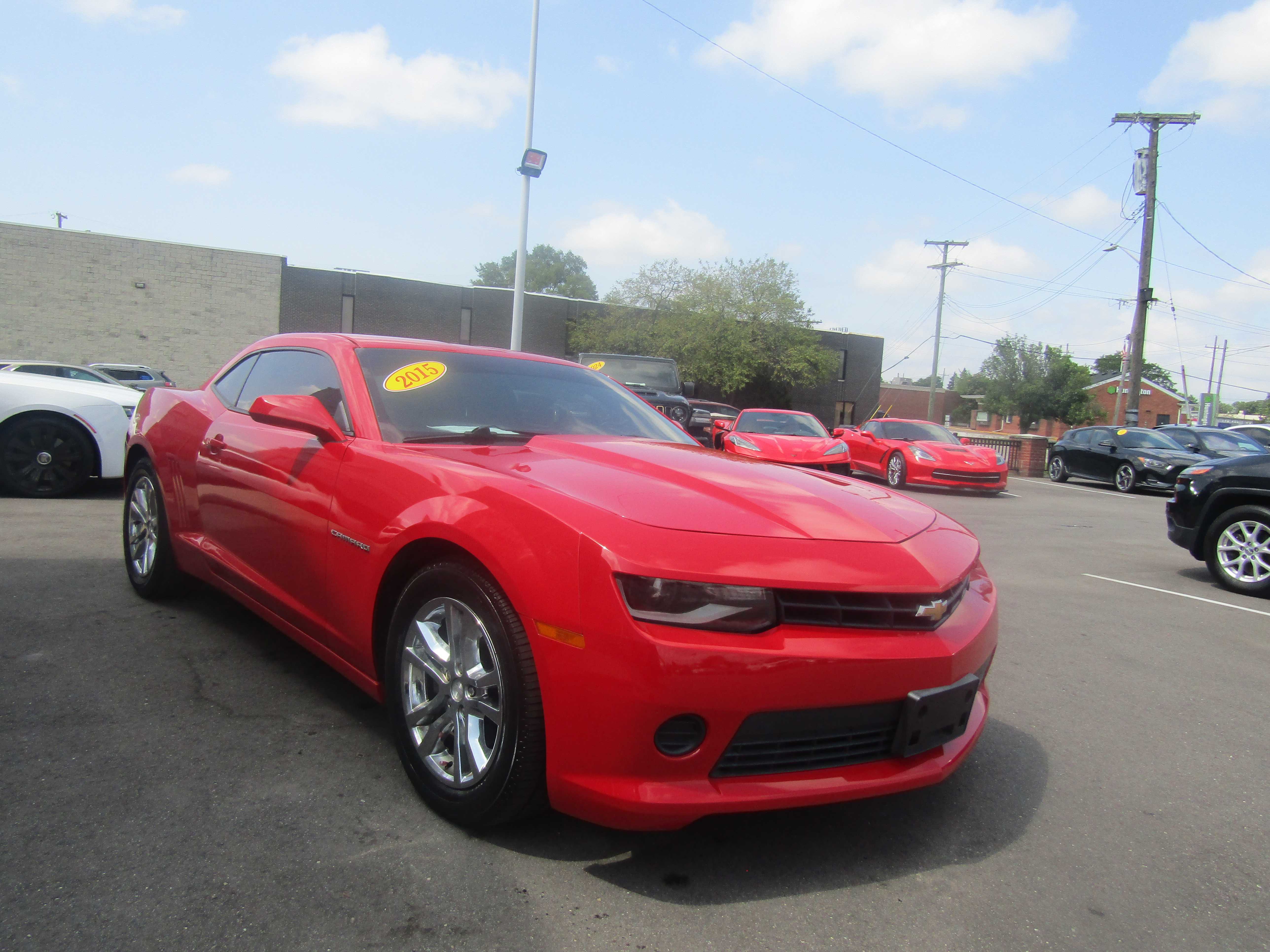 RED, 2015 CHEVROLET CAMARO Thumnail Image 4