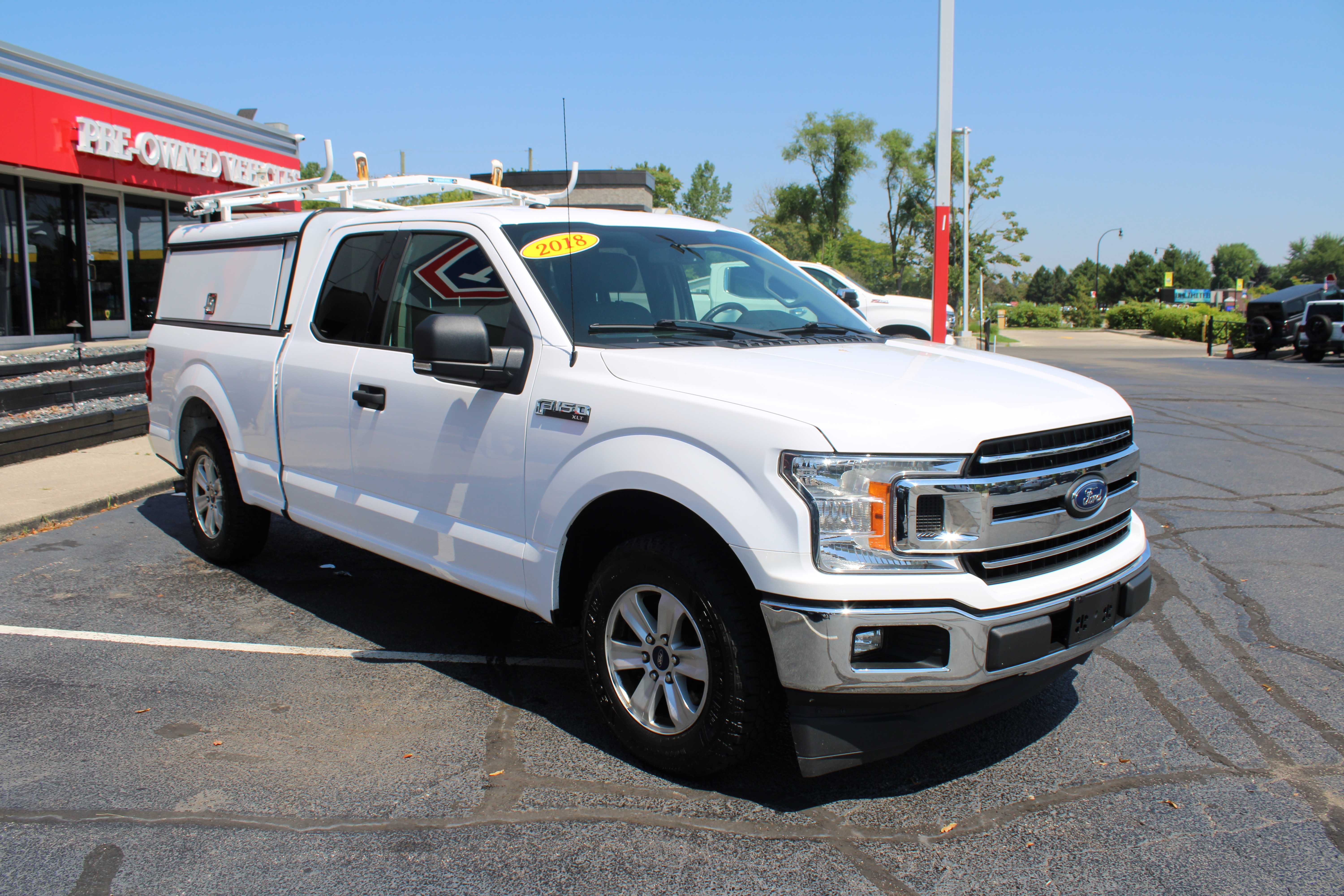 WHITE, 2018 FORD F150 SUPER CAB Thumnail Image 4