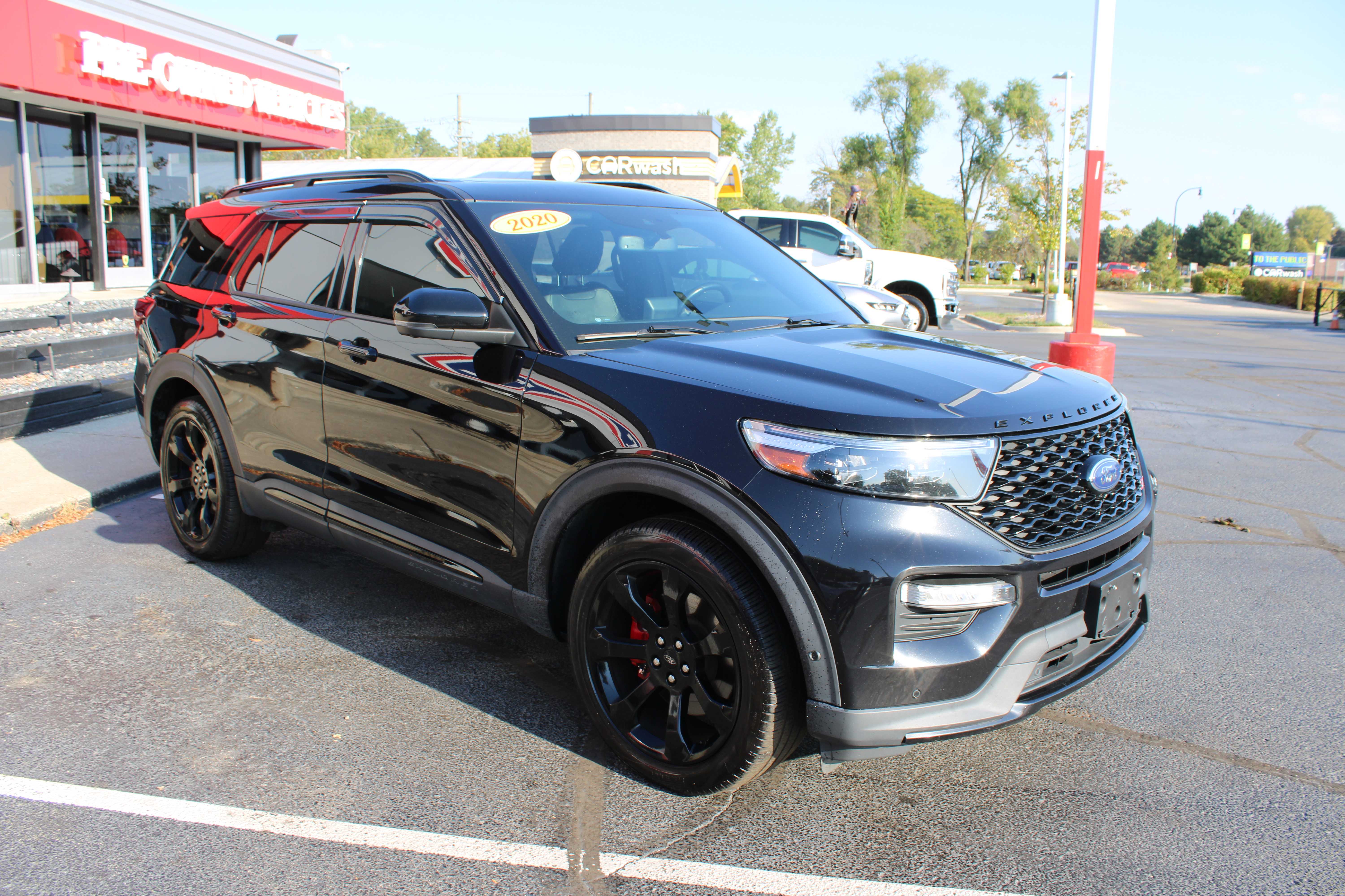 BLACK, 2020 FORD EXPLORER Thumnail Image 4