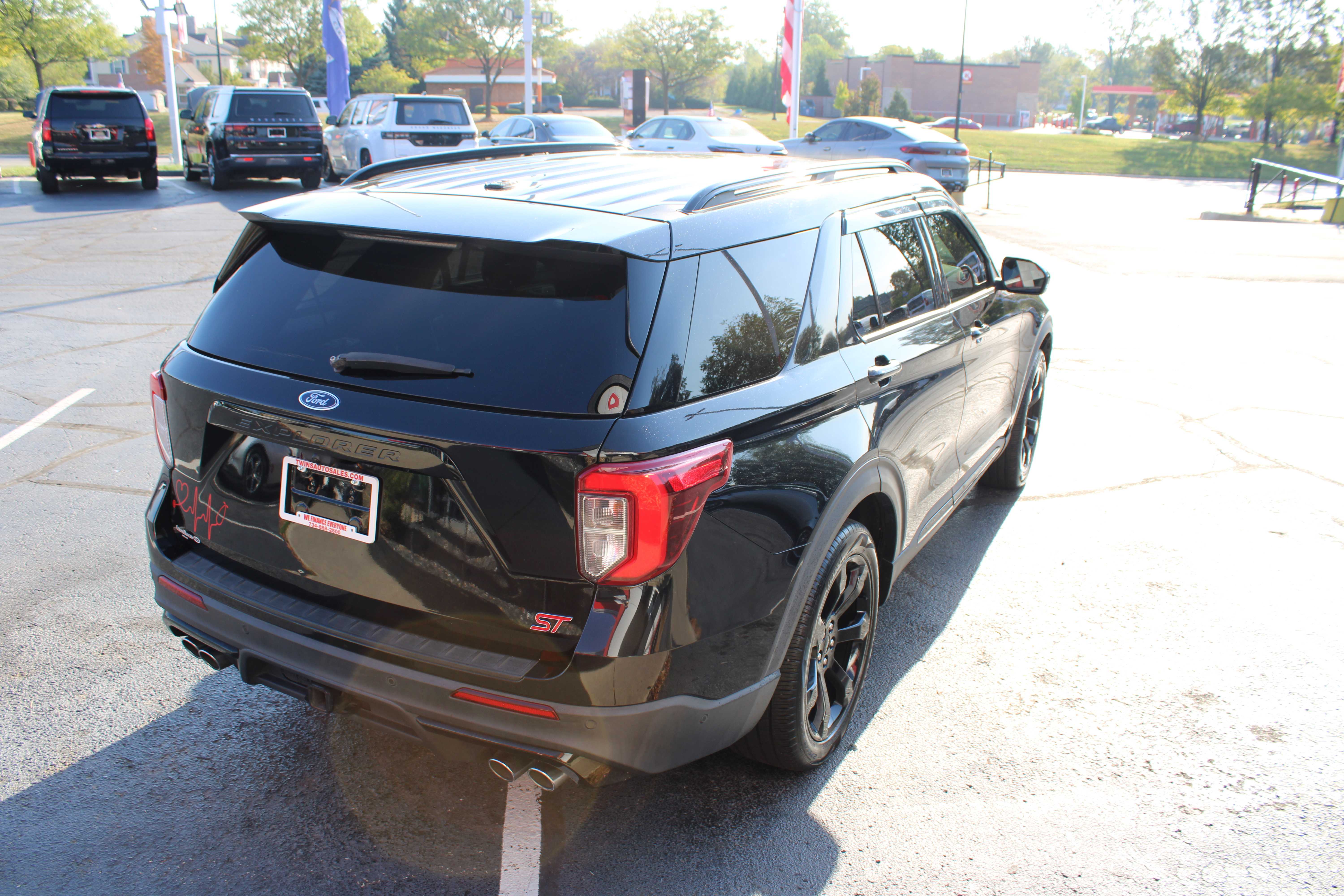 BLACK, 2020 FORD EXPLORER Thumnail Image 6