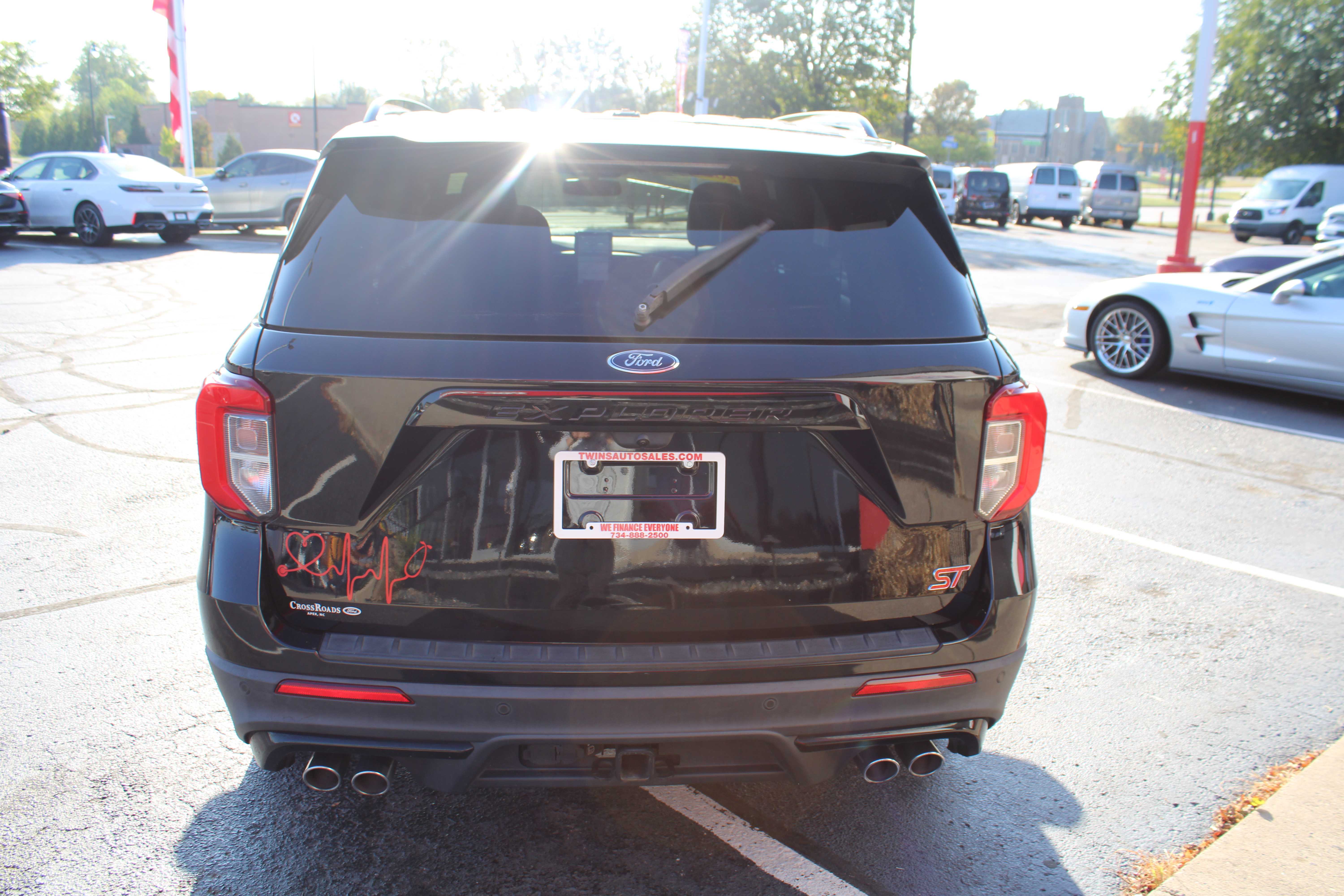 BLACK, 2020 FORD EXPLORER Thumnail Image 7