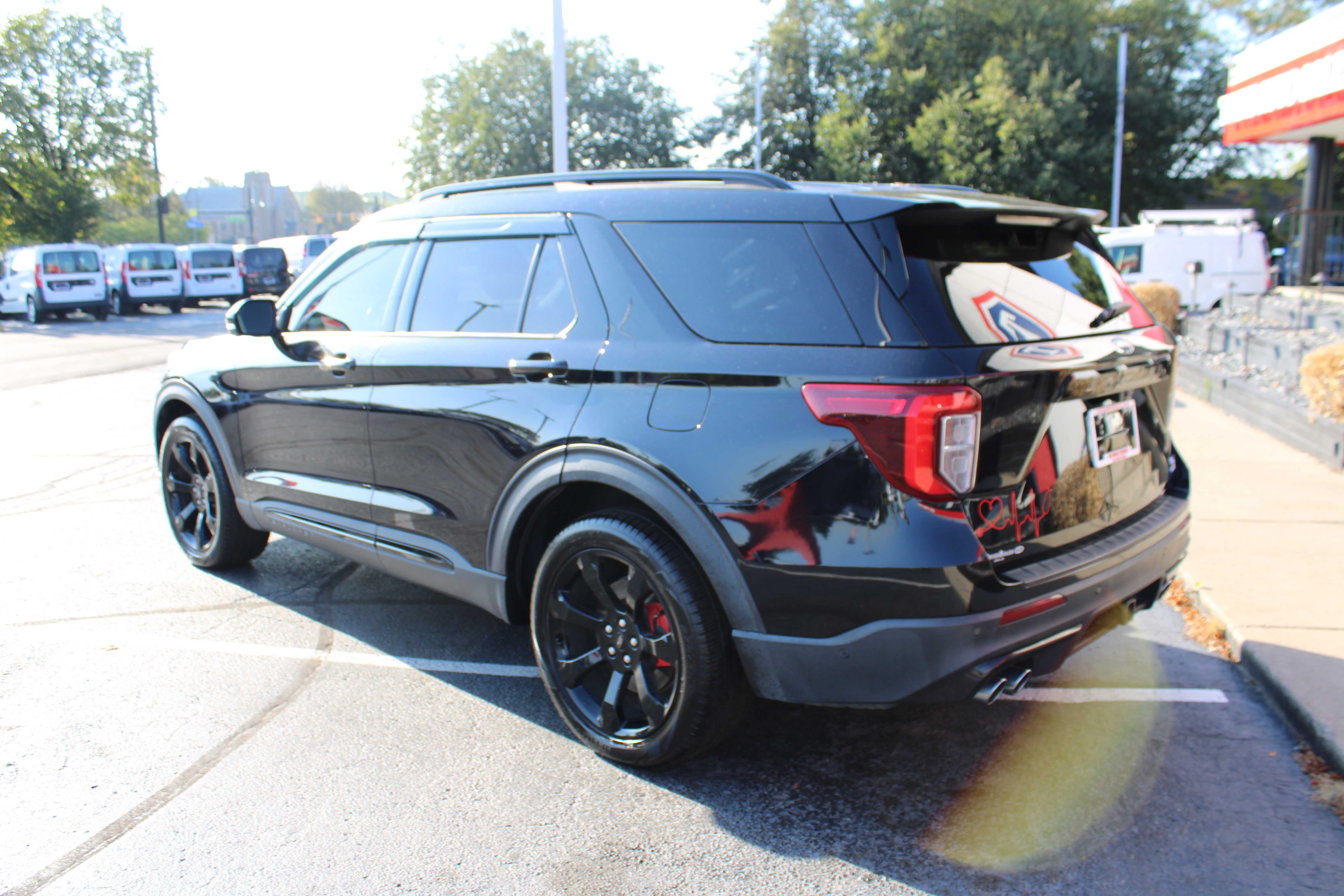 BLACK, 2020 FORD EXPLORER Thumnail Image 8