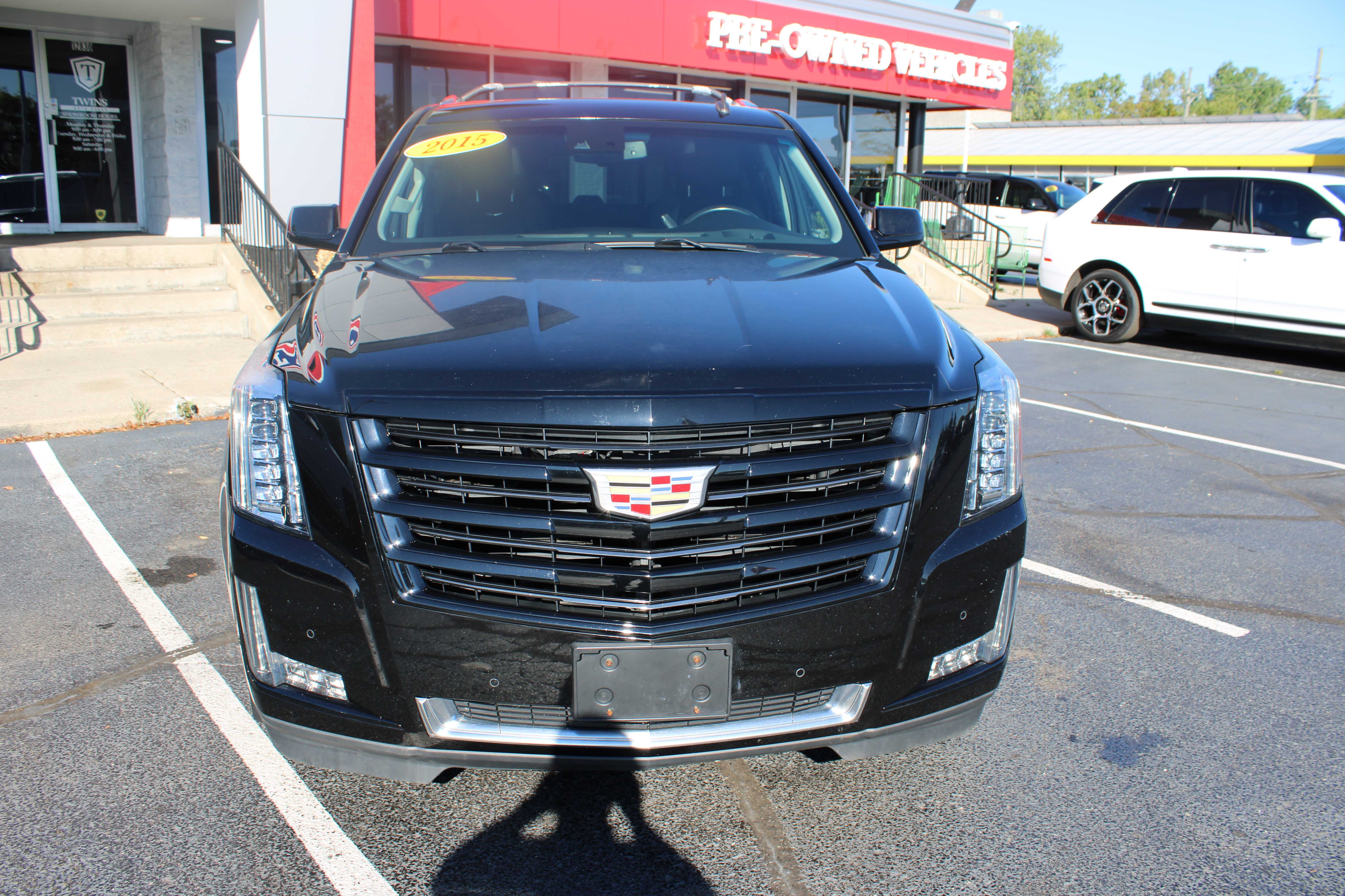 BLACK, 2015 CADILLAC ESCALADE Thumnail Image 3