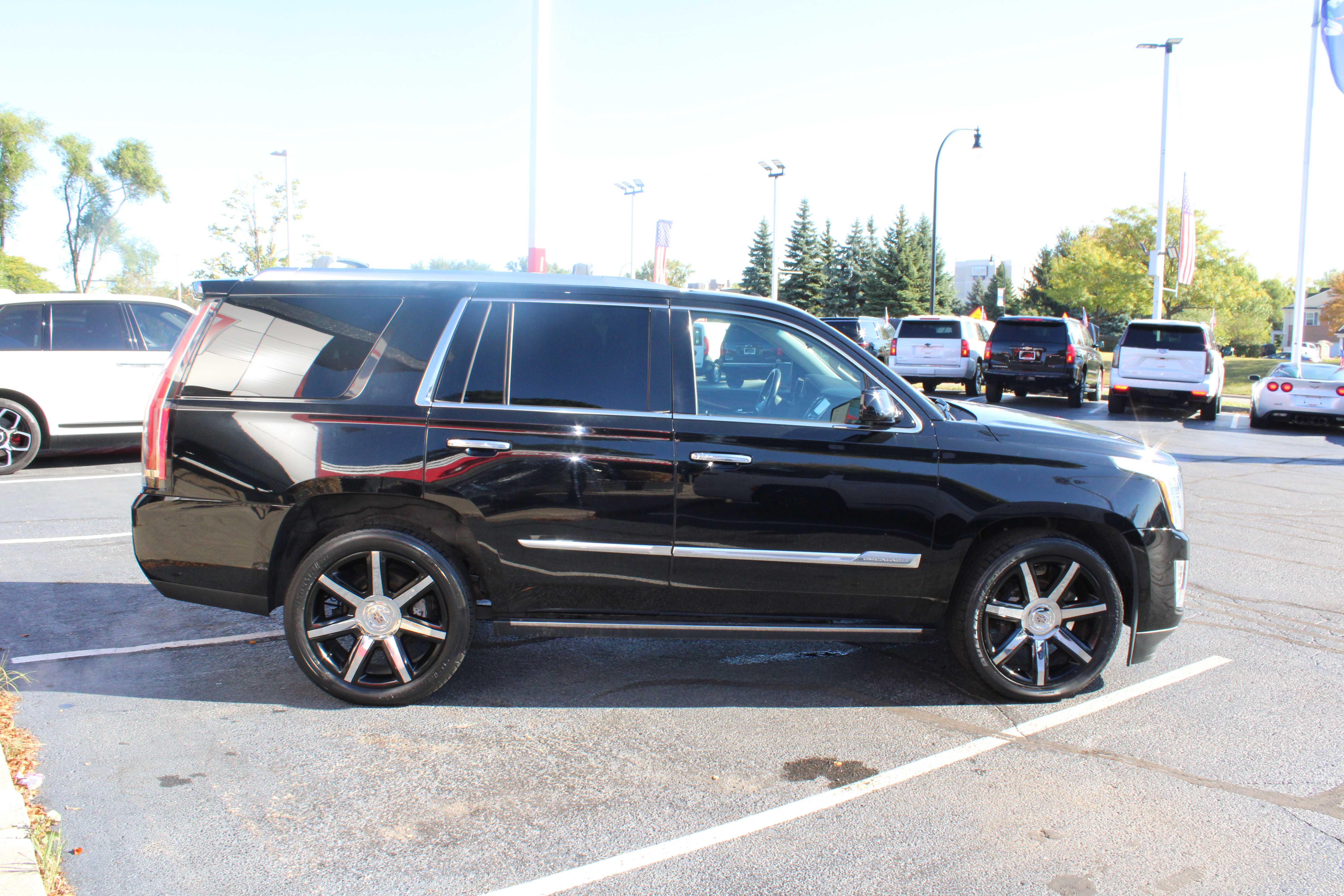 BLACK, 2015 CADILLAC ESCALADE Thumnail Image 5