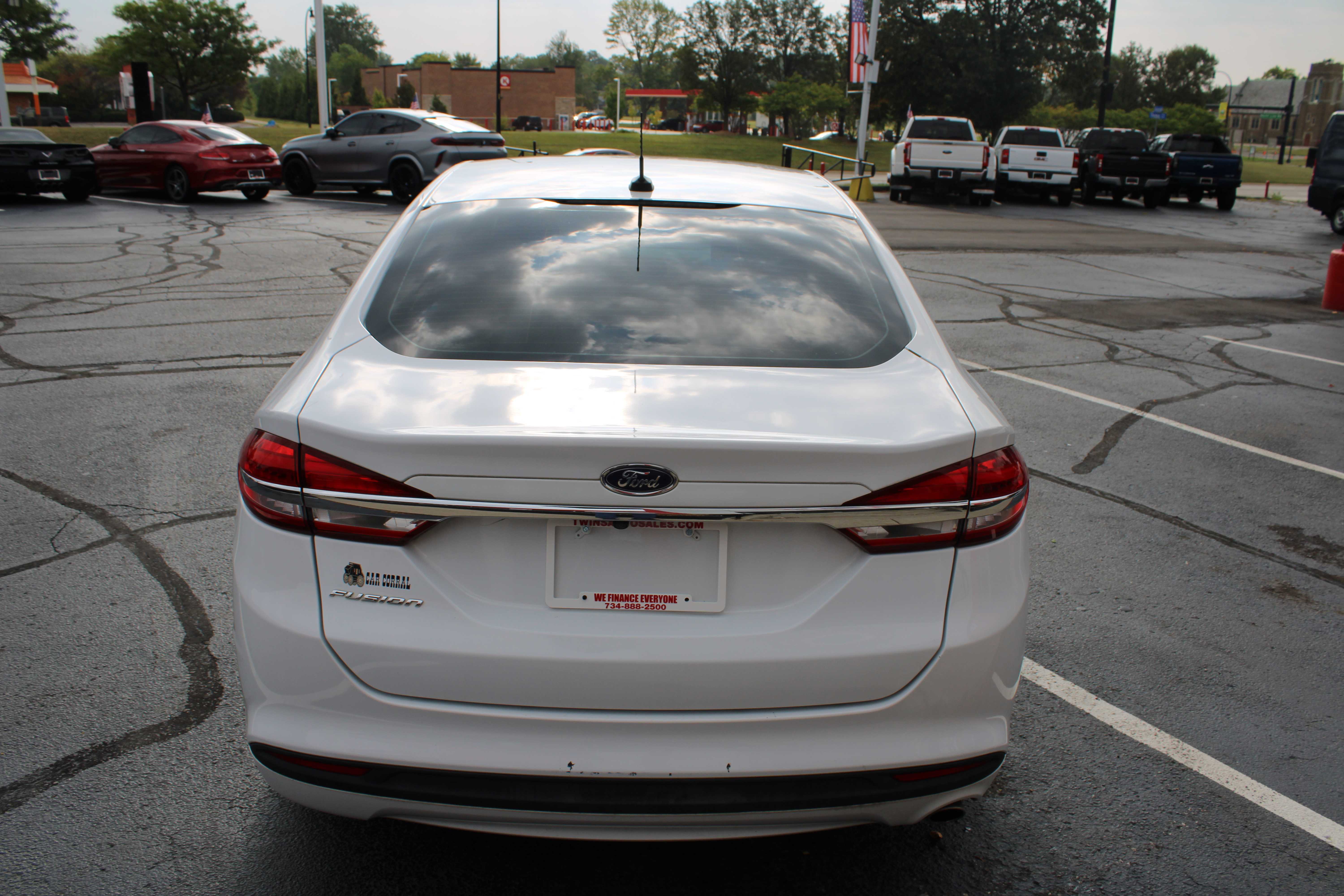WHITE, 2017 FORD FUSION Thumnail Image 8