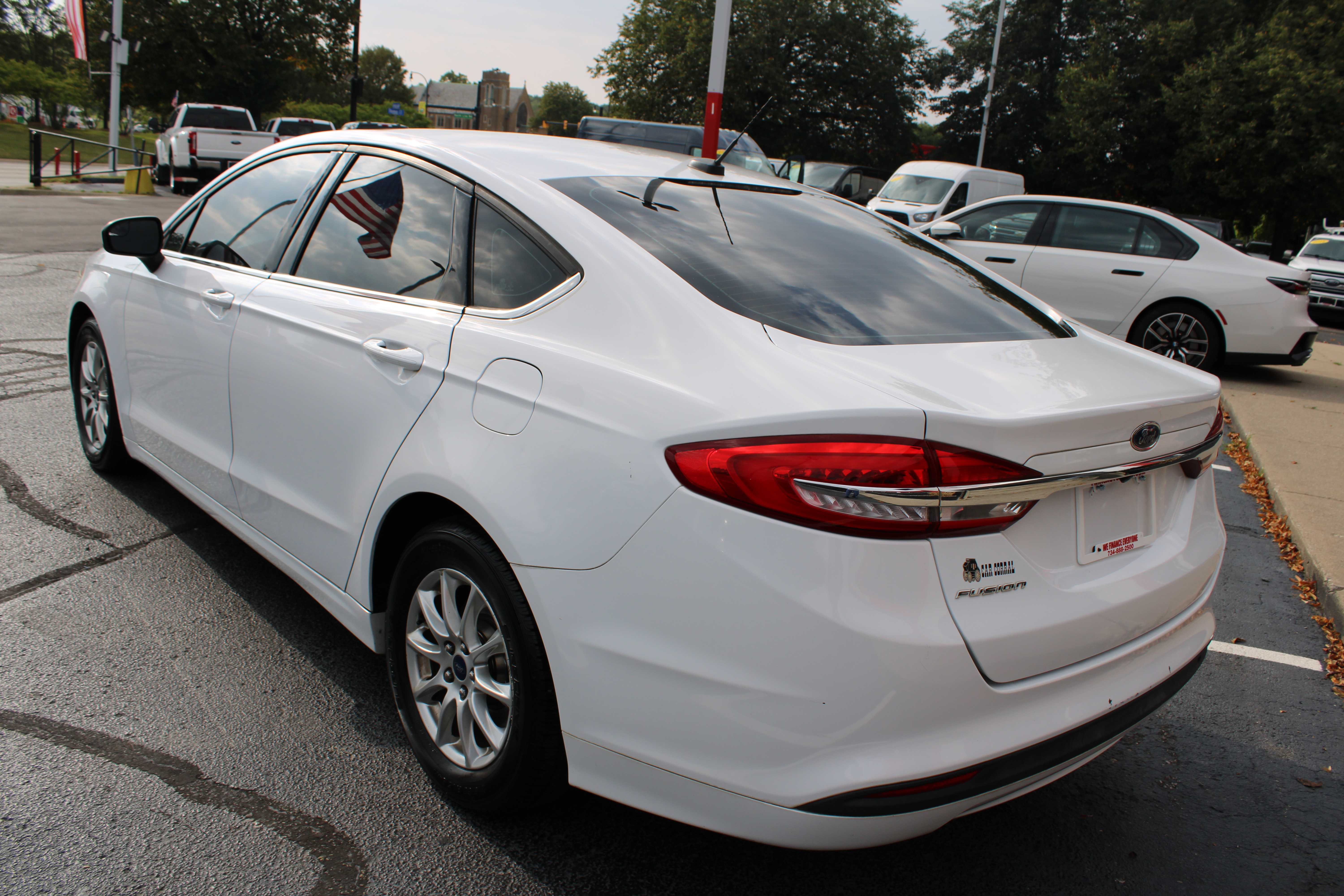 WHITE, 2017 FORD FUSION Thumnail Image 9