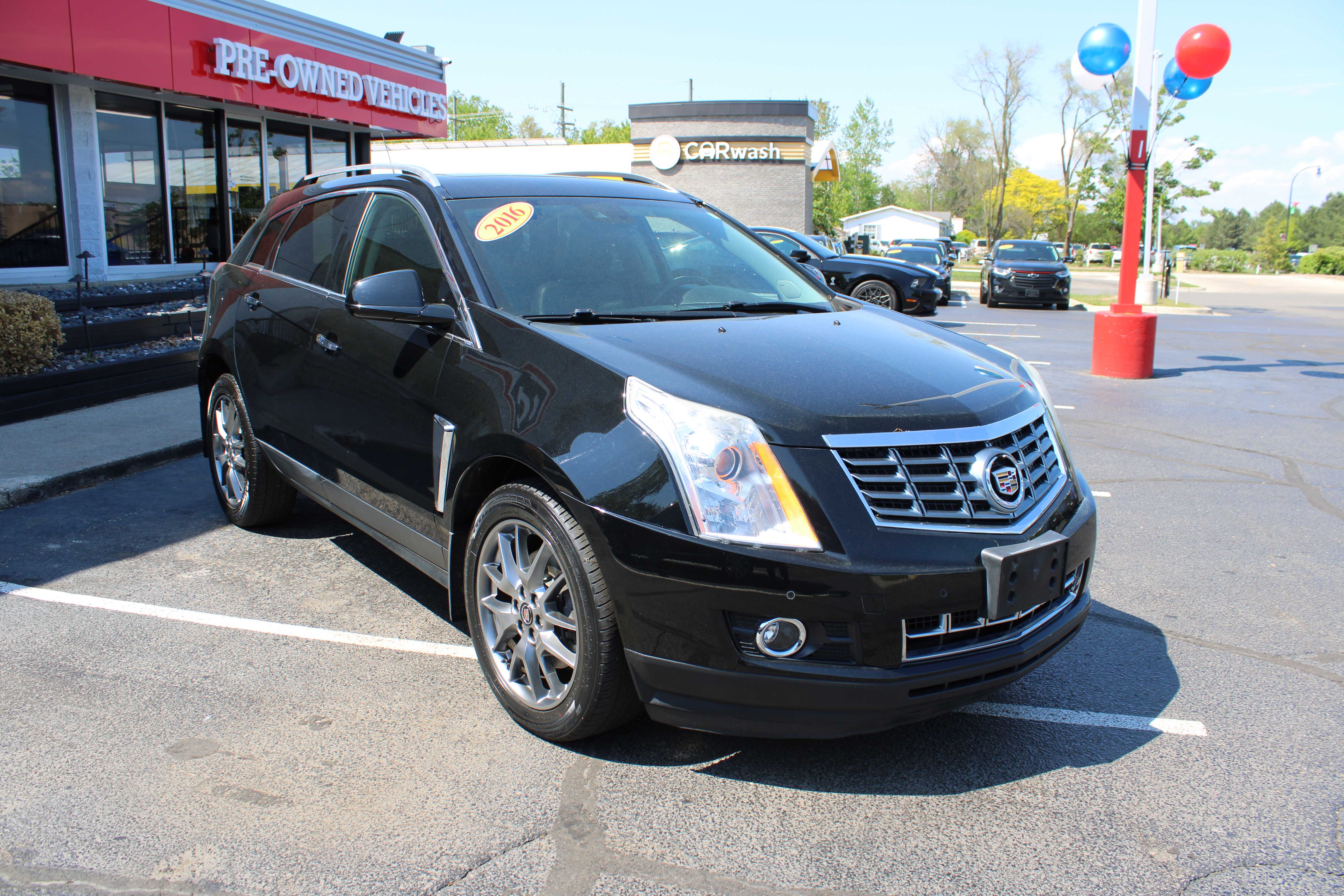 BLACK, 2016 CADILLAC SRX Thumnail Image 4
