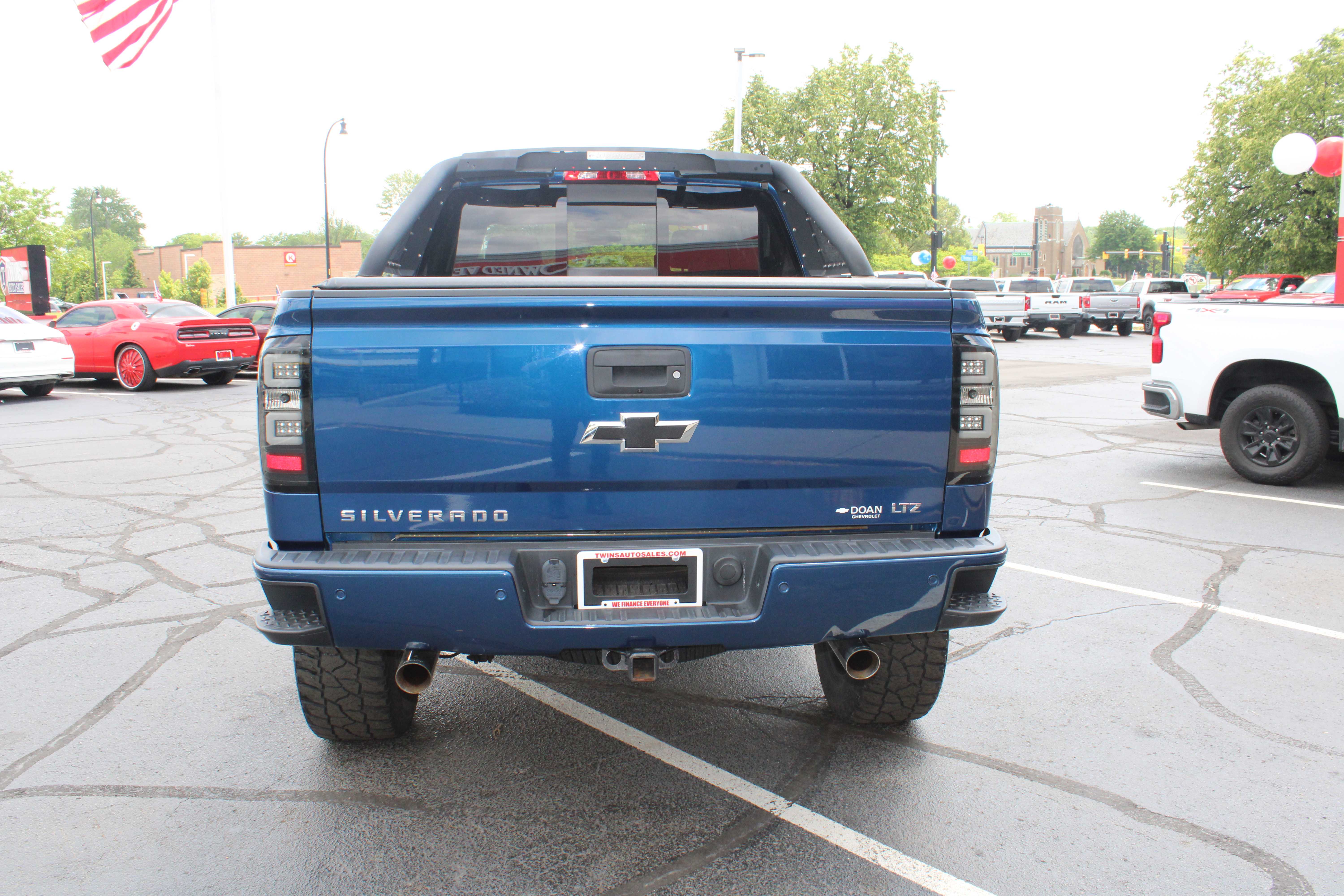 BLUE, 2017 CHEVROLET SILVERADO 1500 CREW CAB Thumnail Image 7