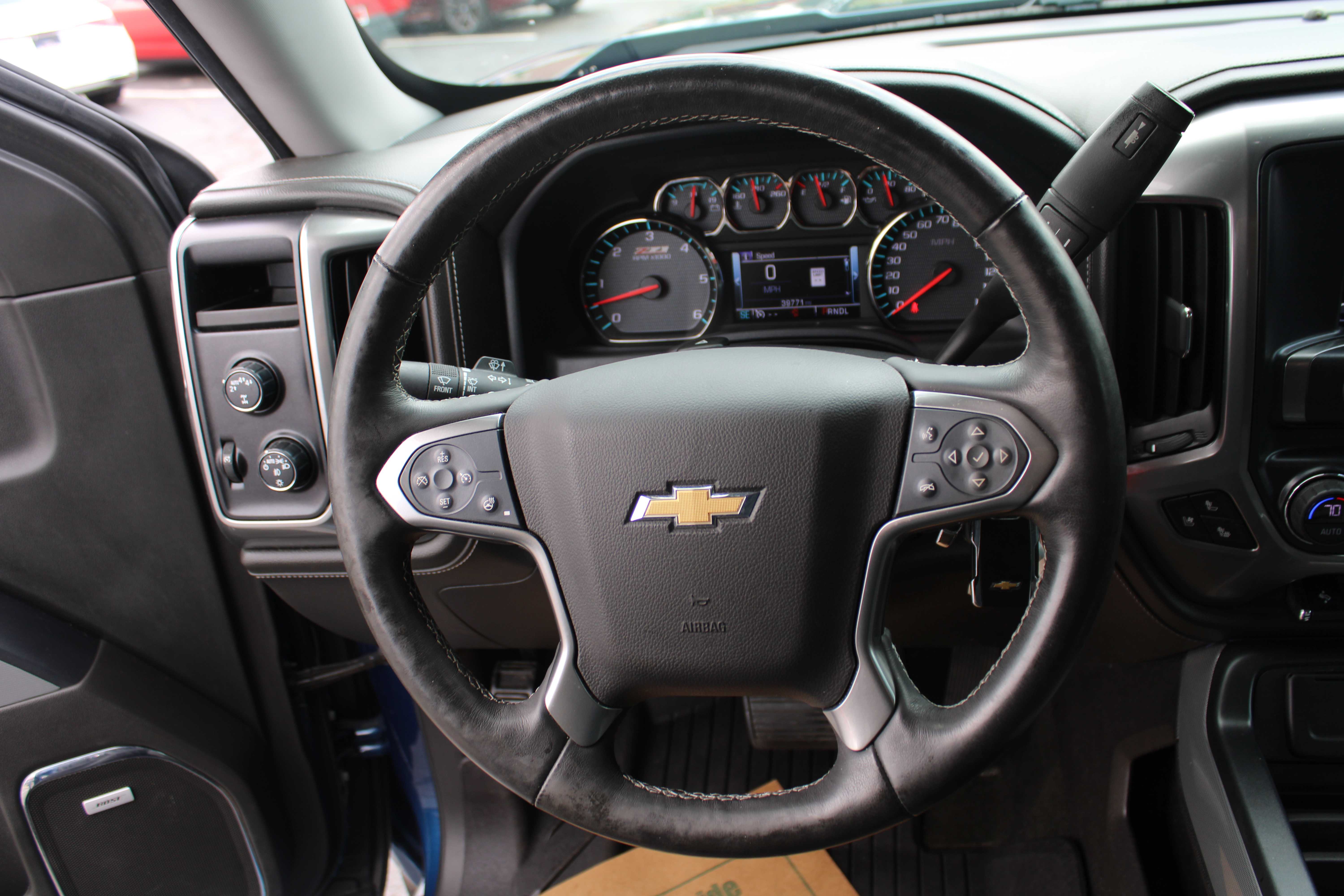 BLUE, 2017 CHEVROLET SILVERADO 1500 CREW CAB Thumnail Image 13