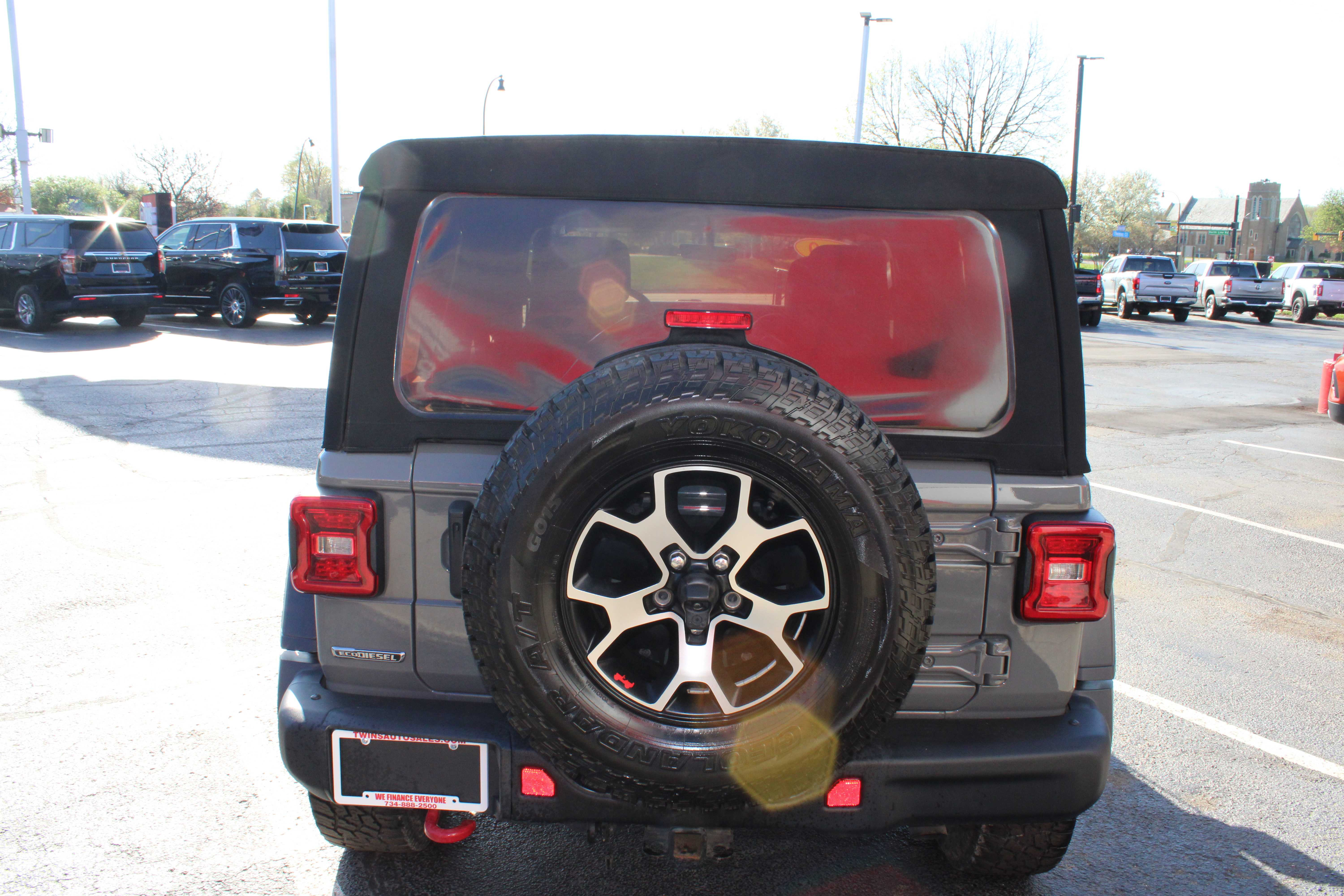 GREY, 2020 JEEP WRANGLER UNLIMITED Thumnail Image 6
