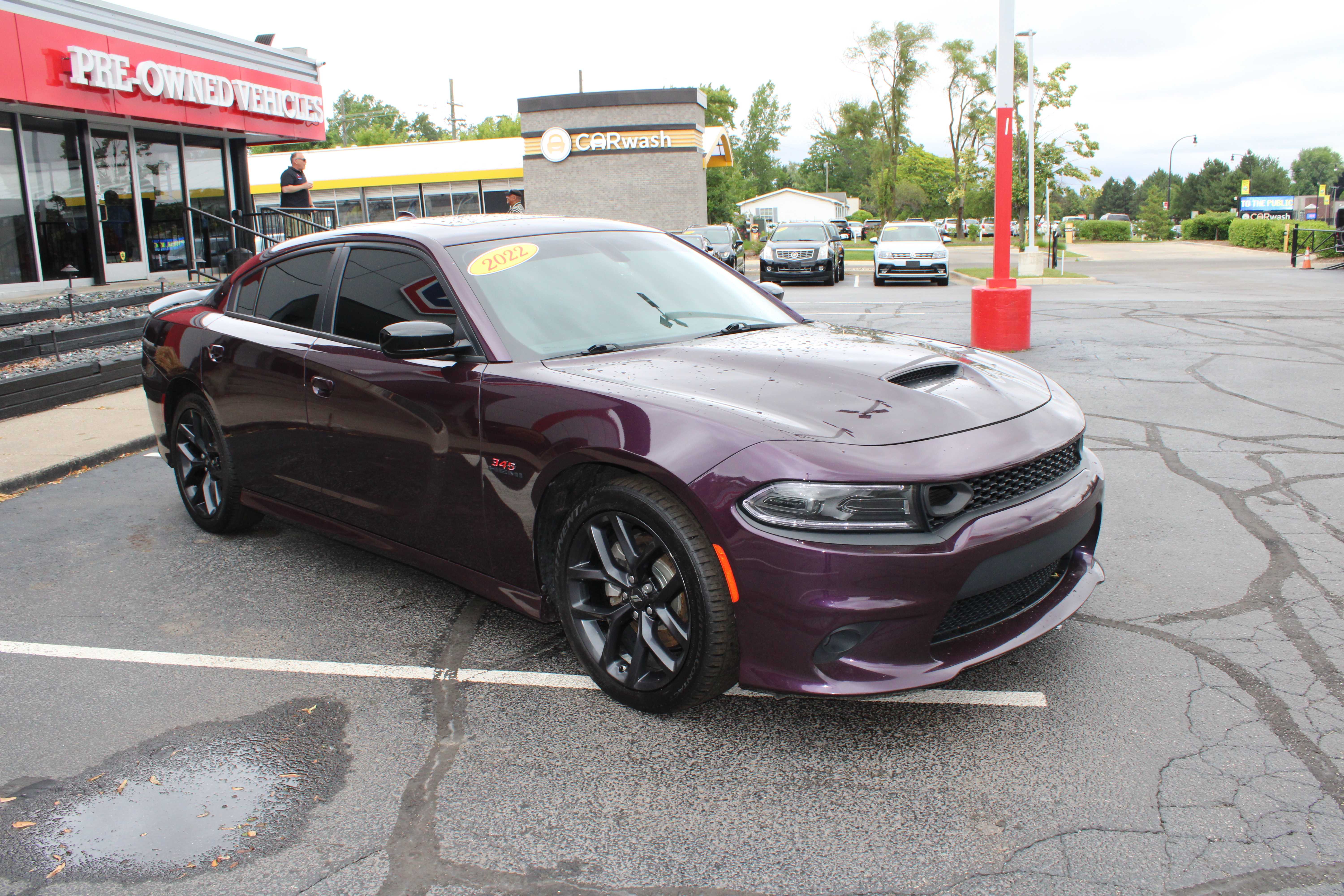 PURPLE, 2022 DODGE CHARGER Thumnail Image 4