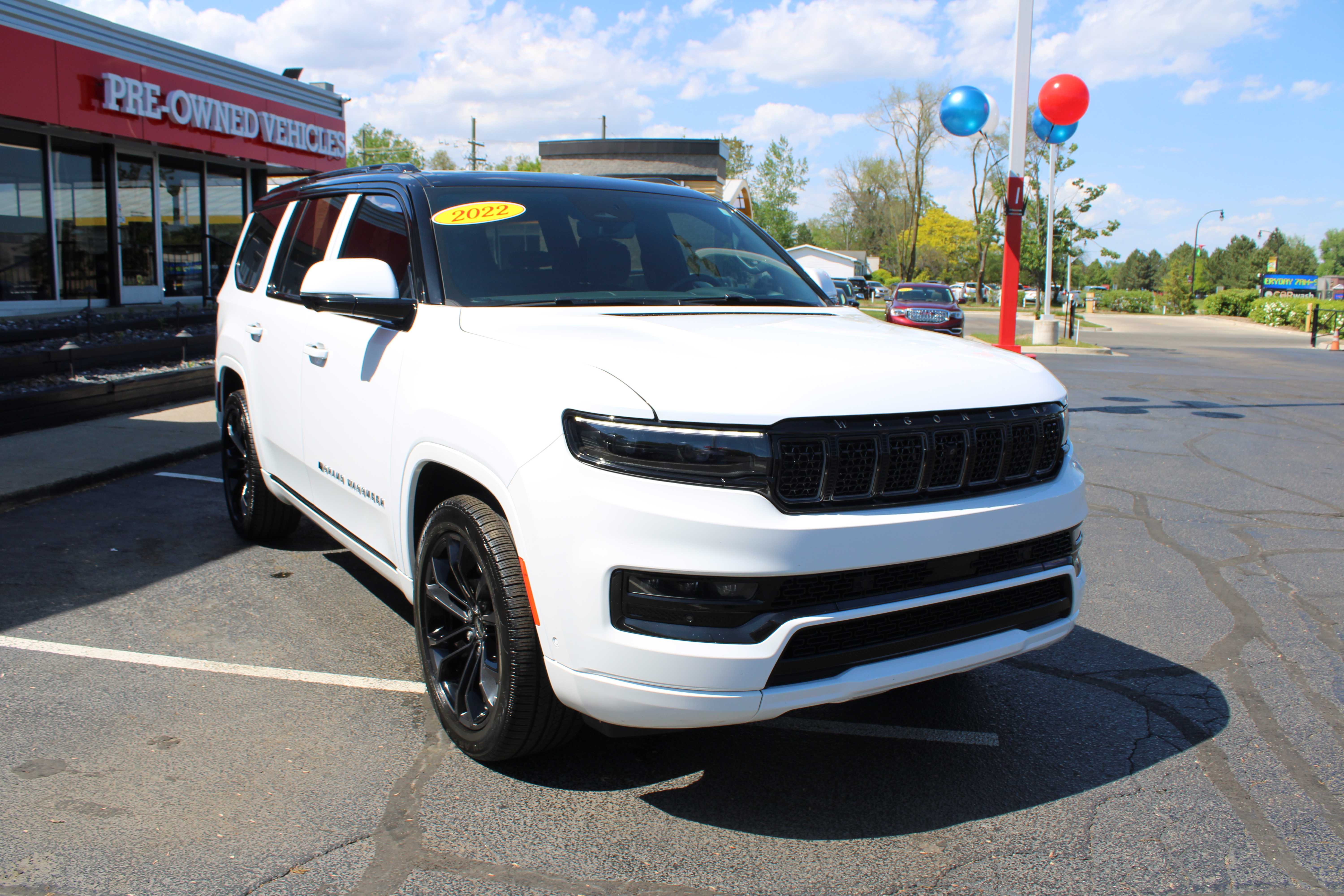 WHITE, 2022 JEEP GRAND WAGONEER Thumnail Image 4