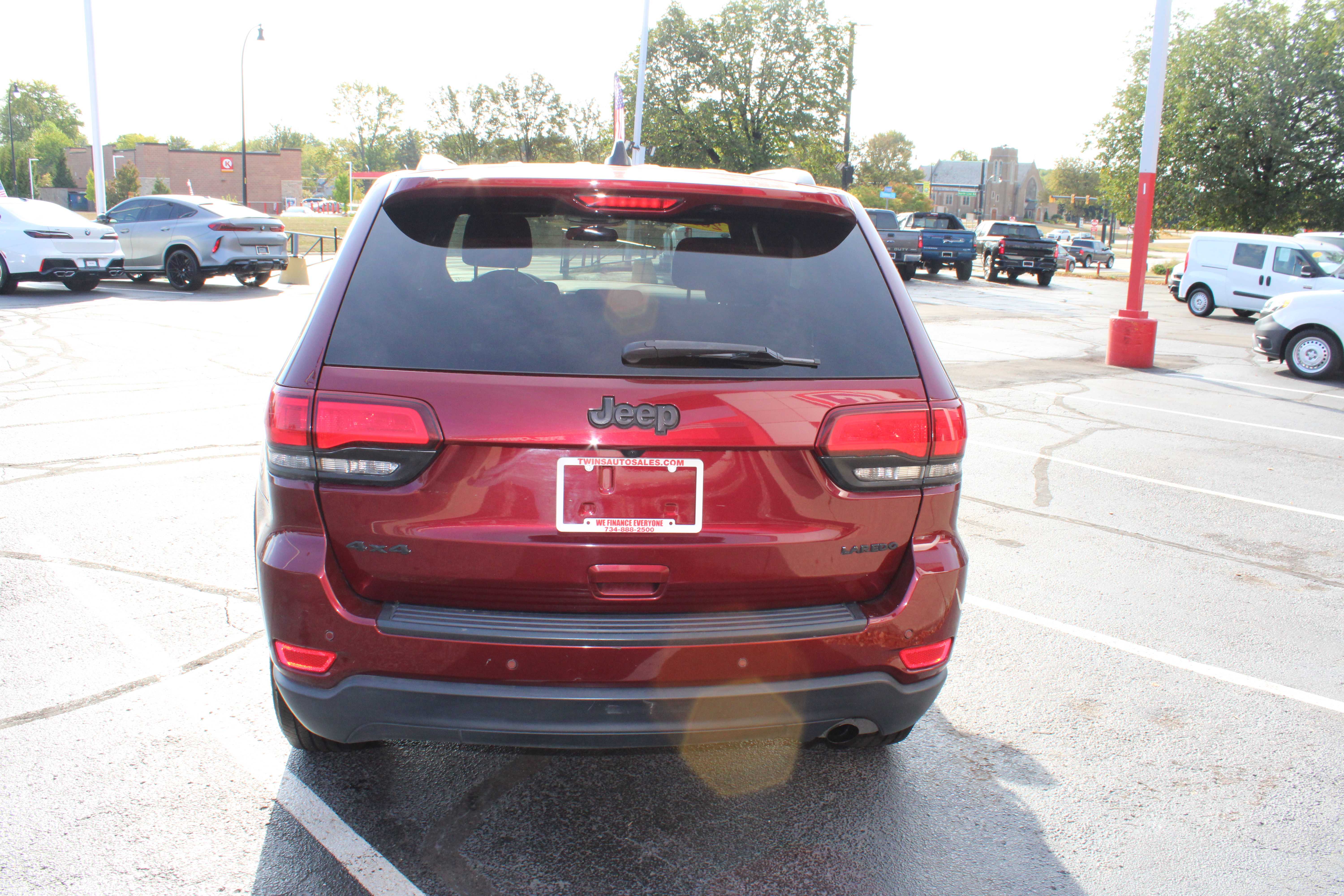 RED, 2020 JEEP GRAND CHEROKEE Thumnail Image 7