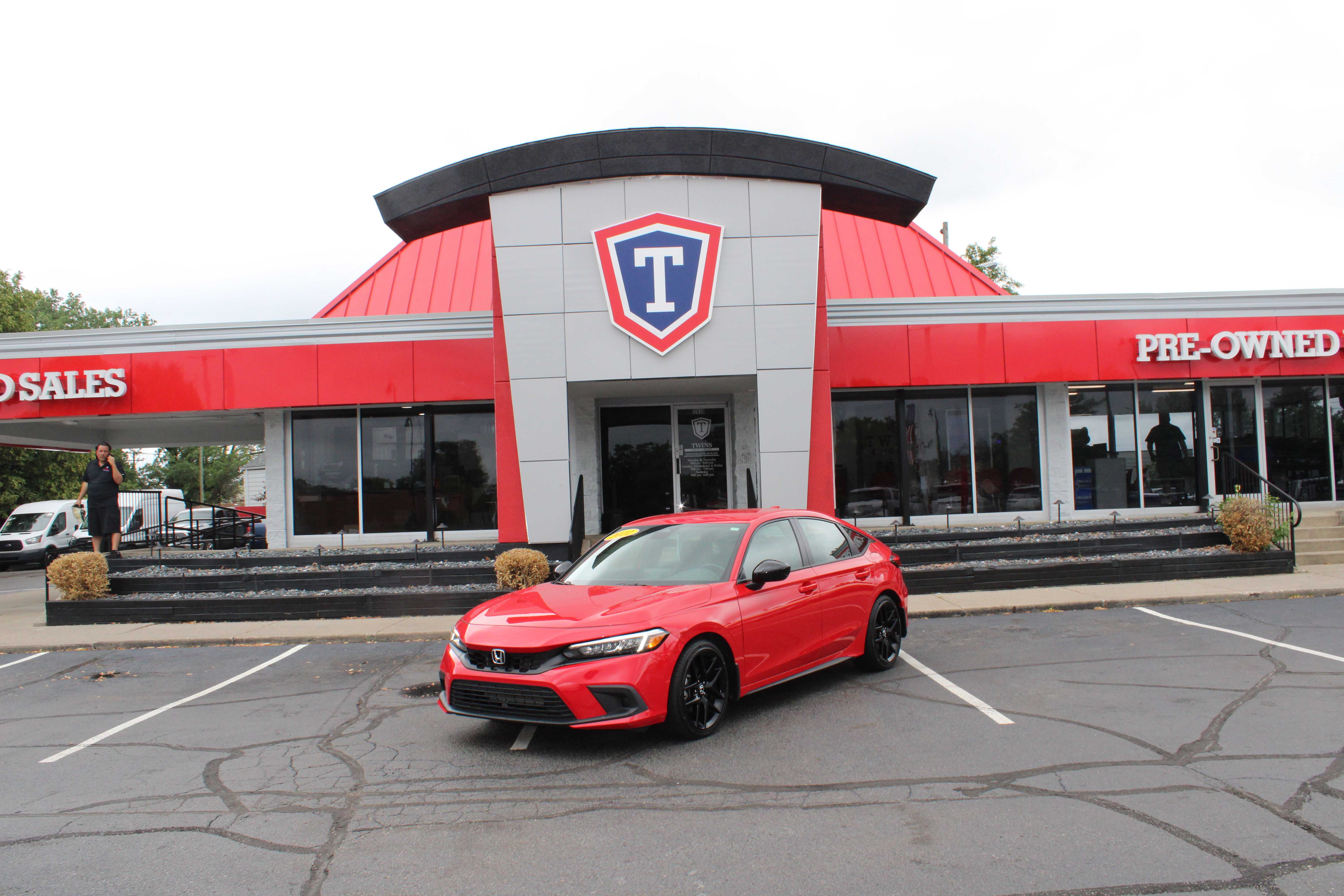 RED, 2022 HONDA CIVIC Image 