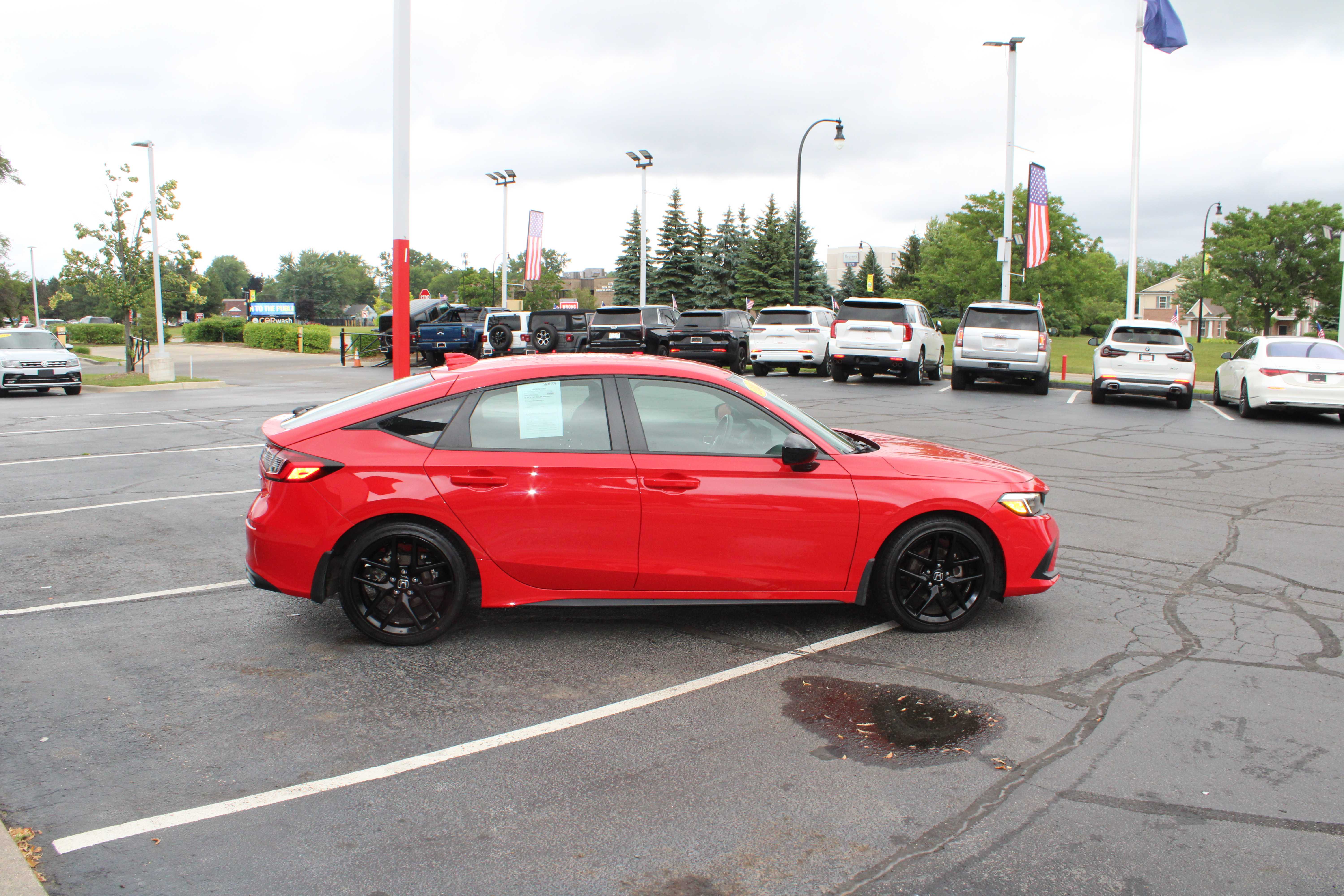 RED, 2022 HONDA CIVIC Thumnail Image 5