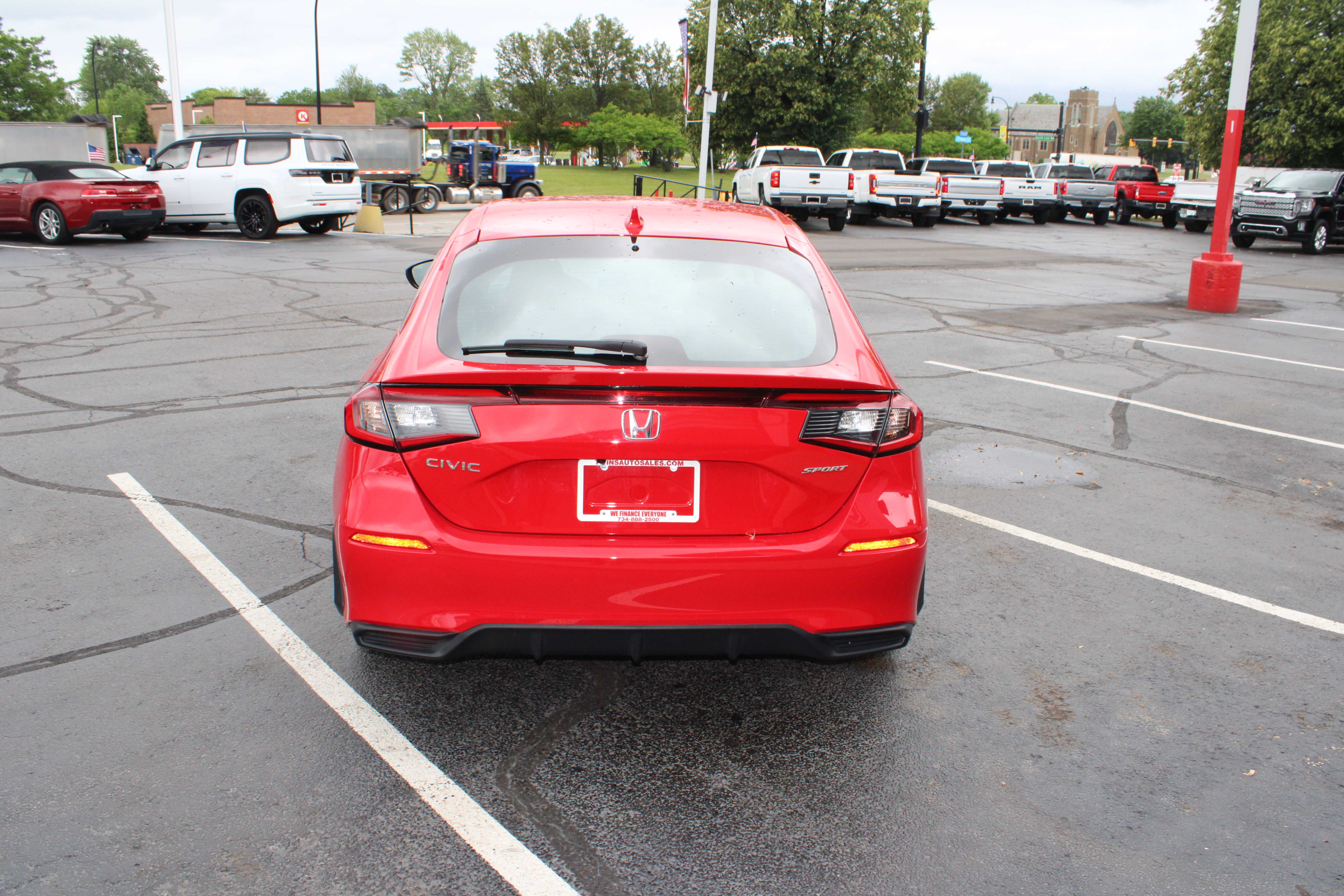 RED, 2022 HONDA CIVIC Thumnail Image 7