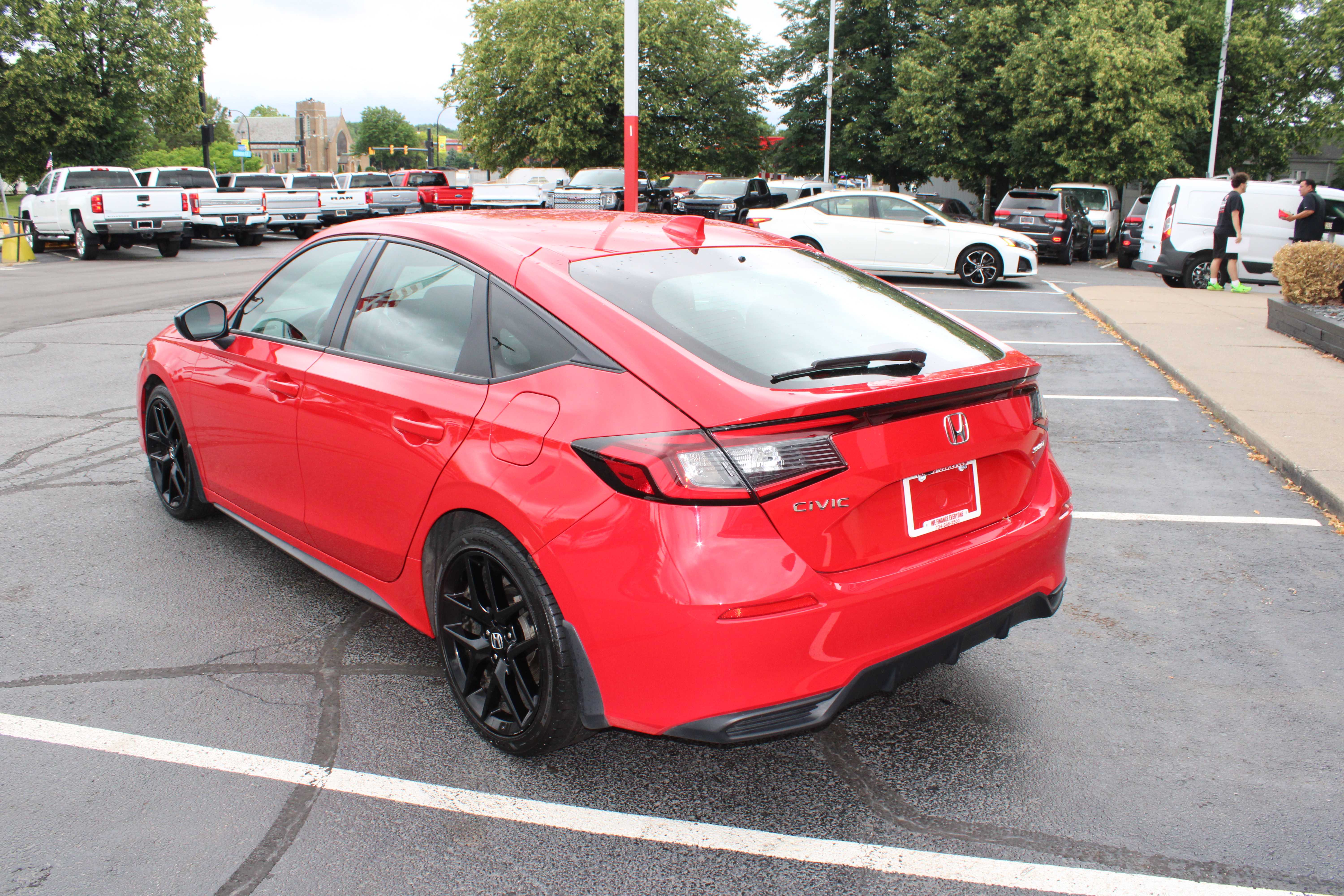RED, 2022 HONDA CIVIC Thumnail Image 8