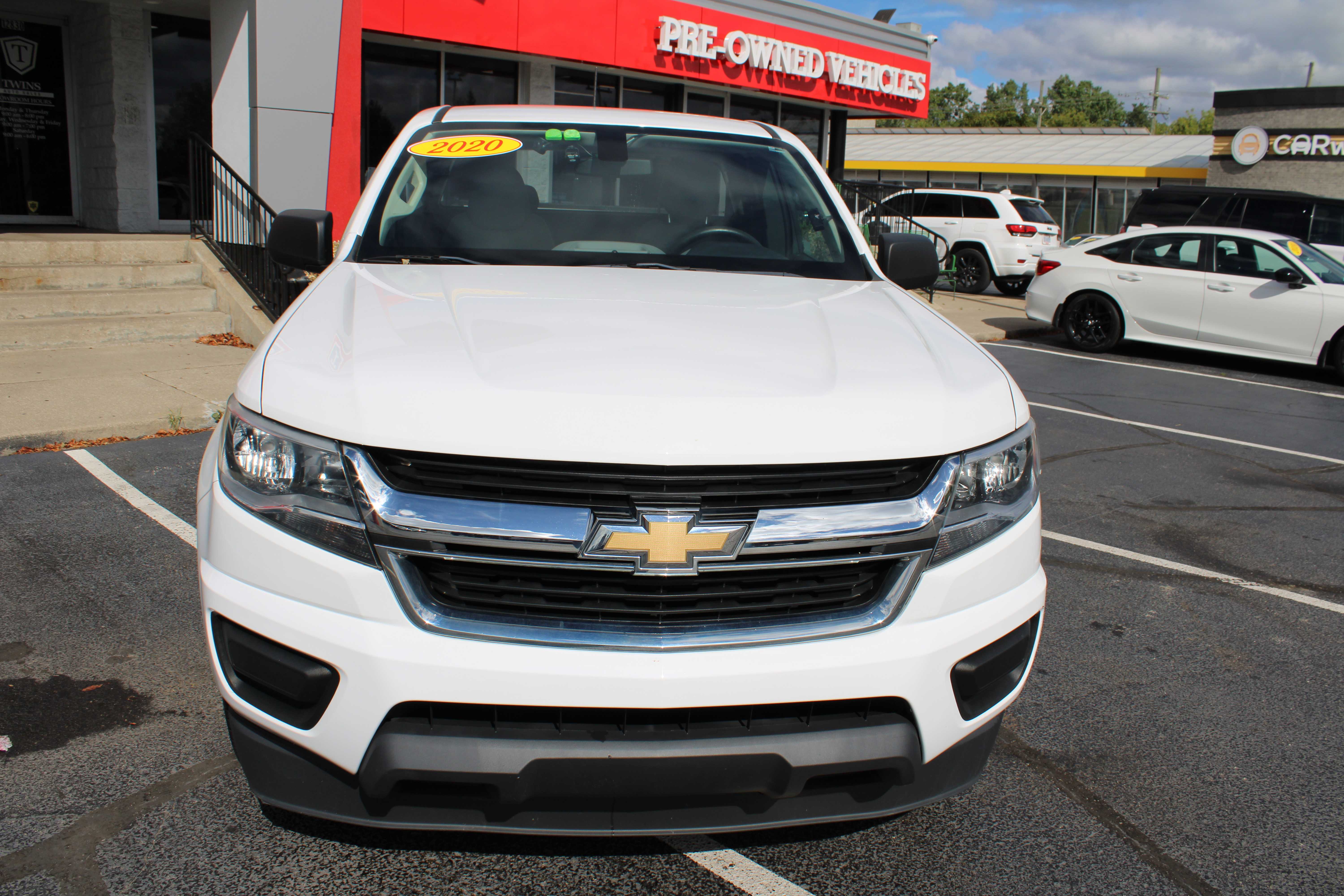 WHITE, 2020 CHEVROLET COLORADO EXTENDED CAB Thumnail Image 3
