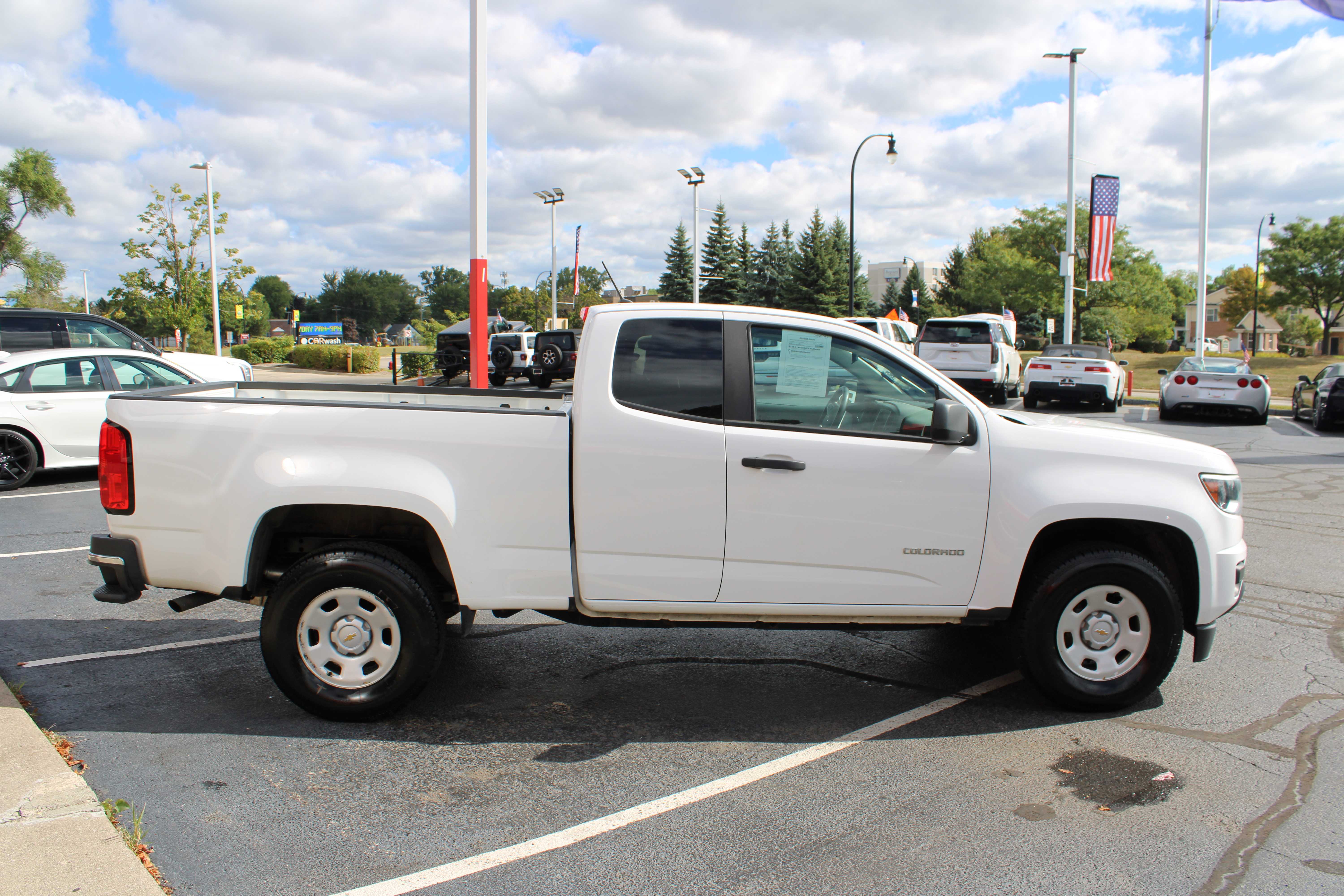 WHITE, 2020 CHEVROLET COLORADO EXTENDED CAB Thumnail Image 5