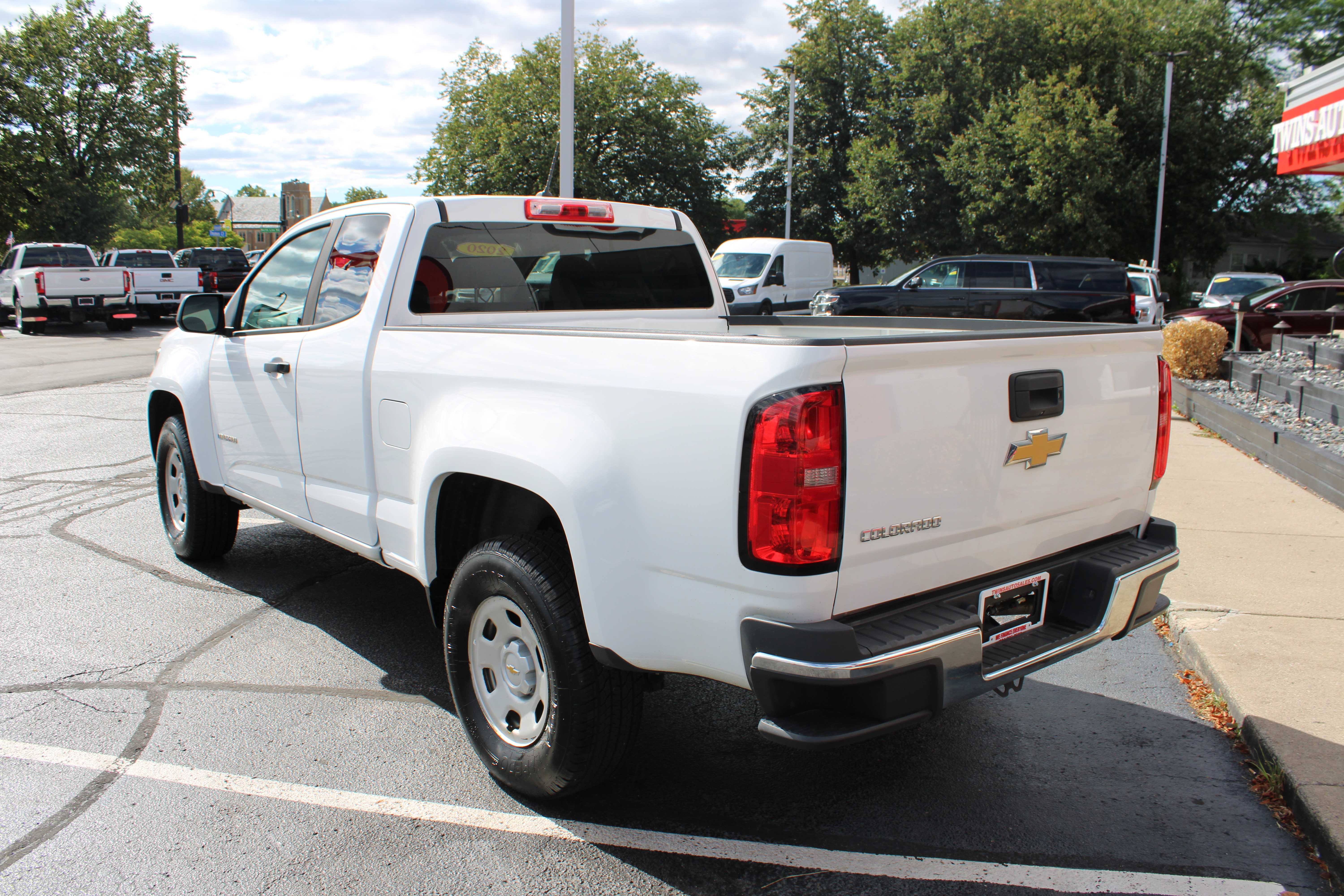 WHITE, 2020 CHEVROLET COLORADO EXTENDED CAB Thumnail Image 8