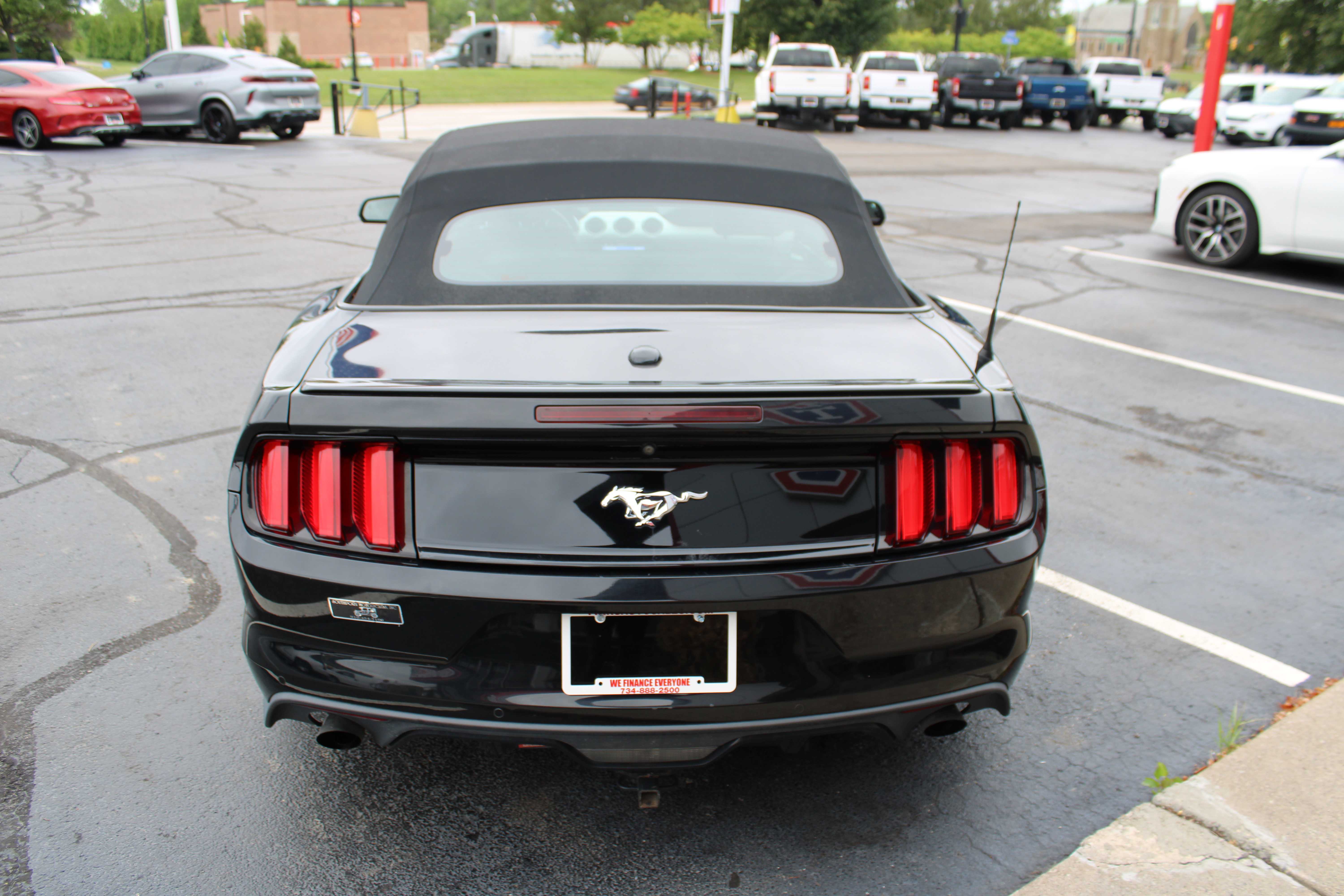 BLACK, 2016 FORD MUSTANG Thumnail Image 7
