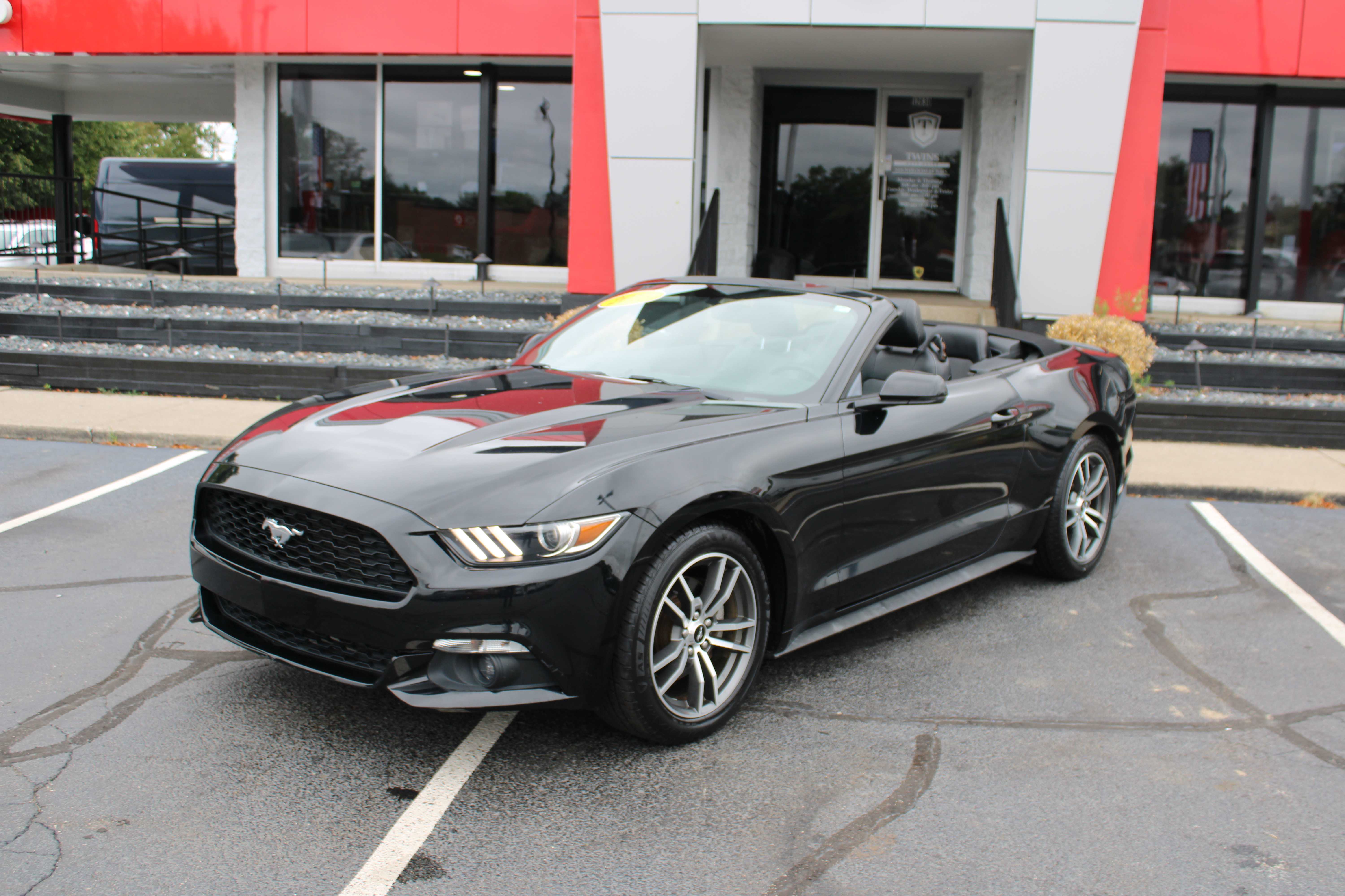 BLACK, 2016 FORD MUSTANG Thumnail Image 9
