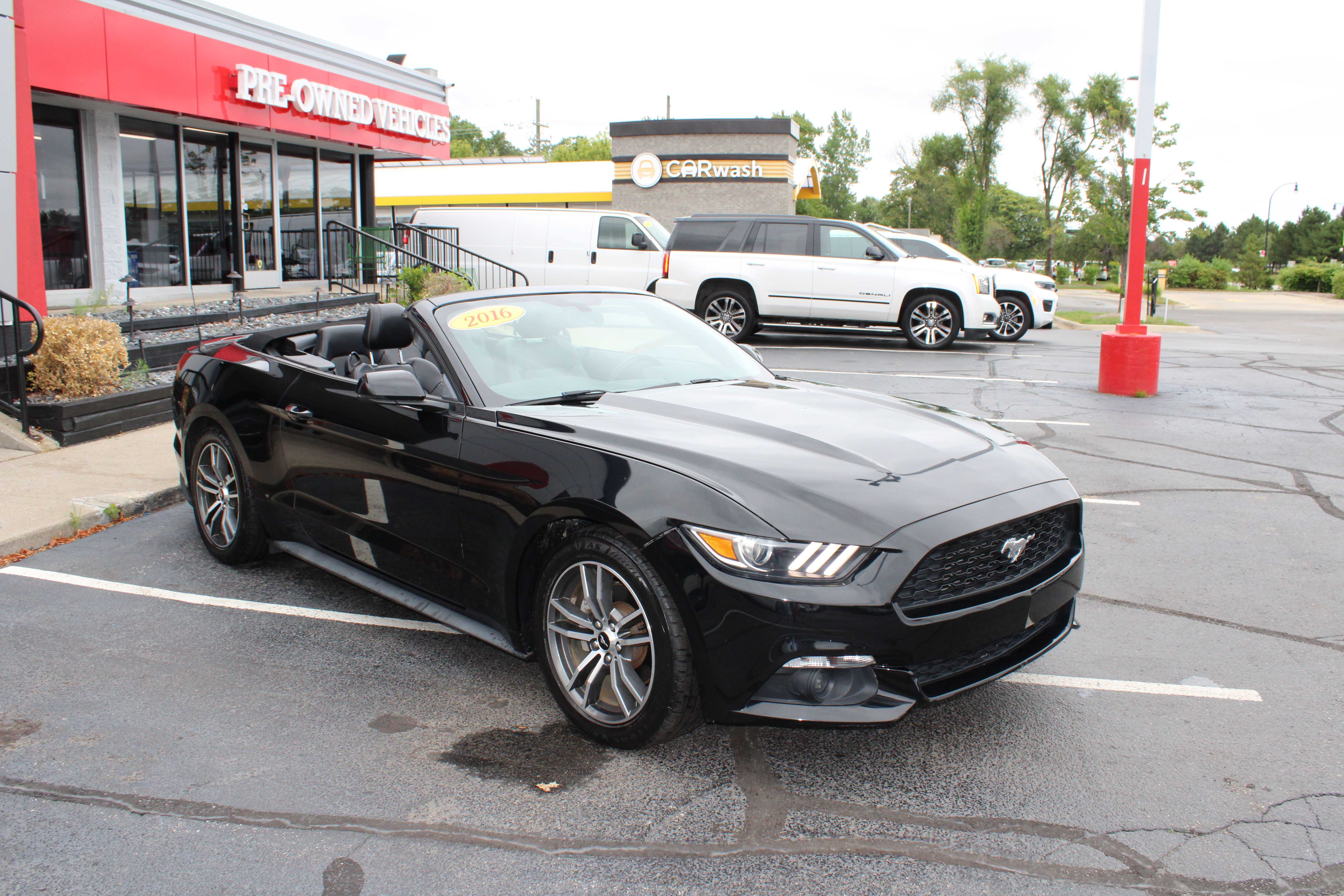 BLACK, 2016 FORD MUSTANG Thumnail Image 10