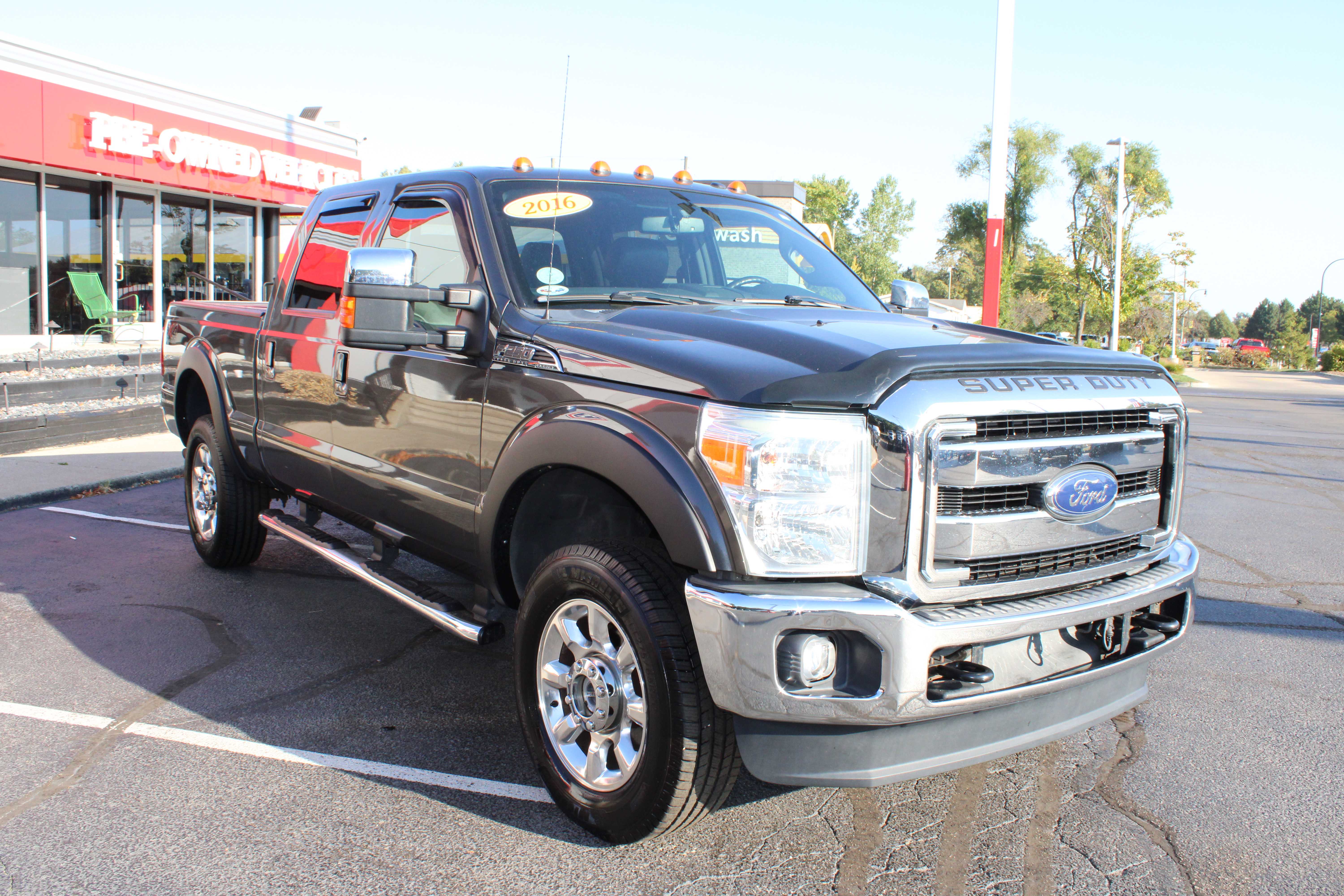 GREY, 2016 FORD F250 SUPER DUTY CREW CAB Thumnail Image 4