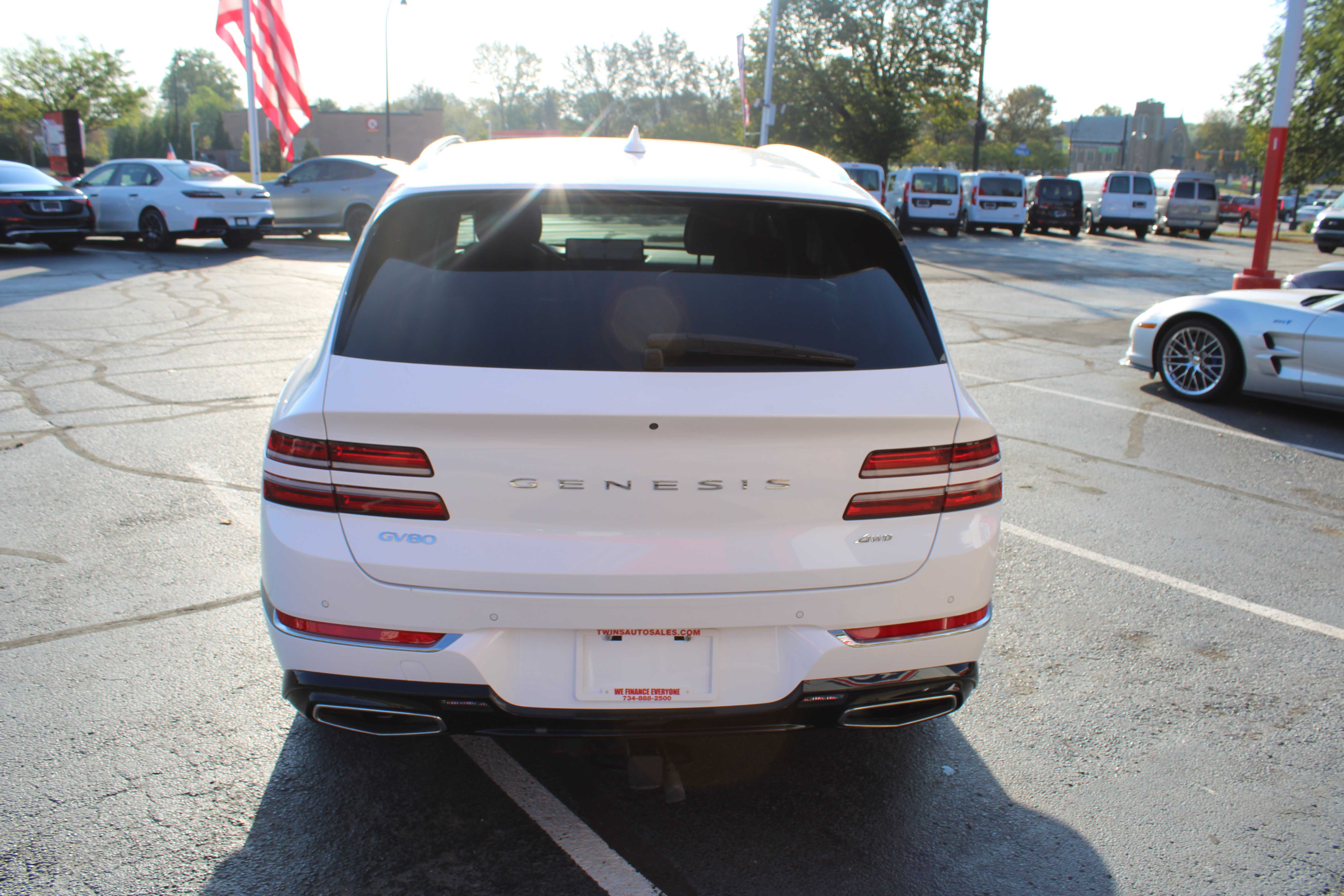 WHITE, 2023 GENESIS GV80 Thumnail Image 7