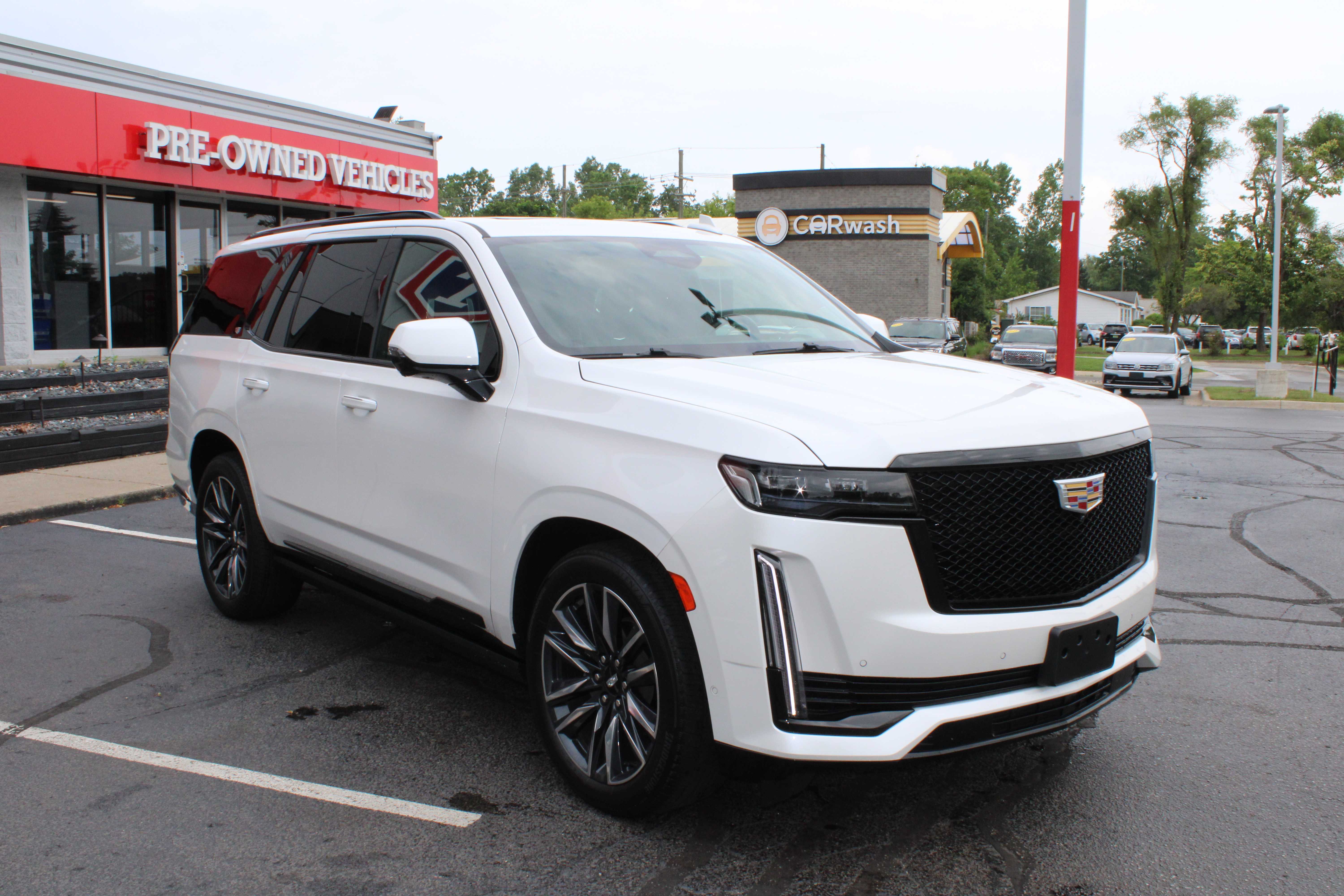 WHITE, 2022 CADILLAC ESCALADE Thumnail Image 4