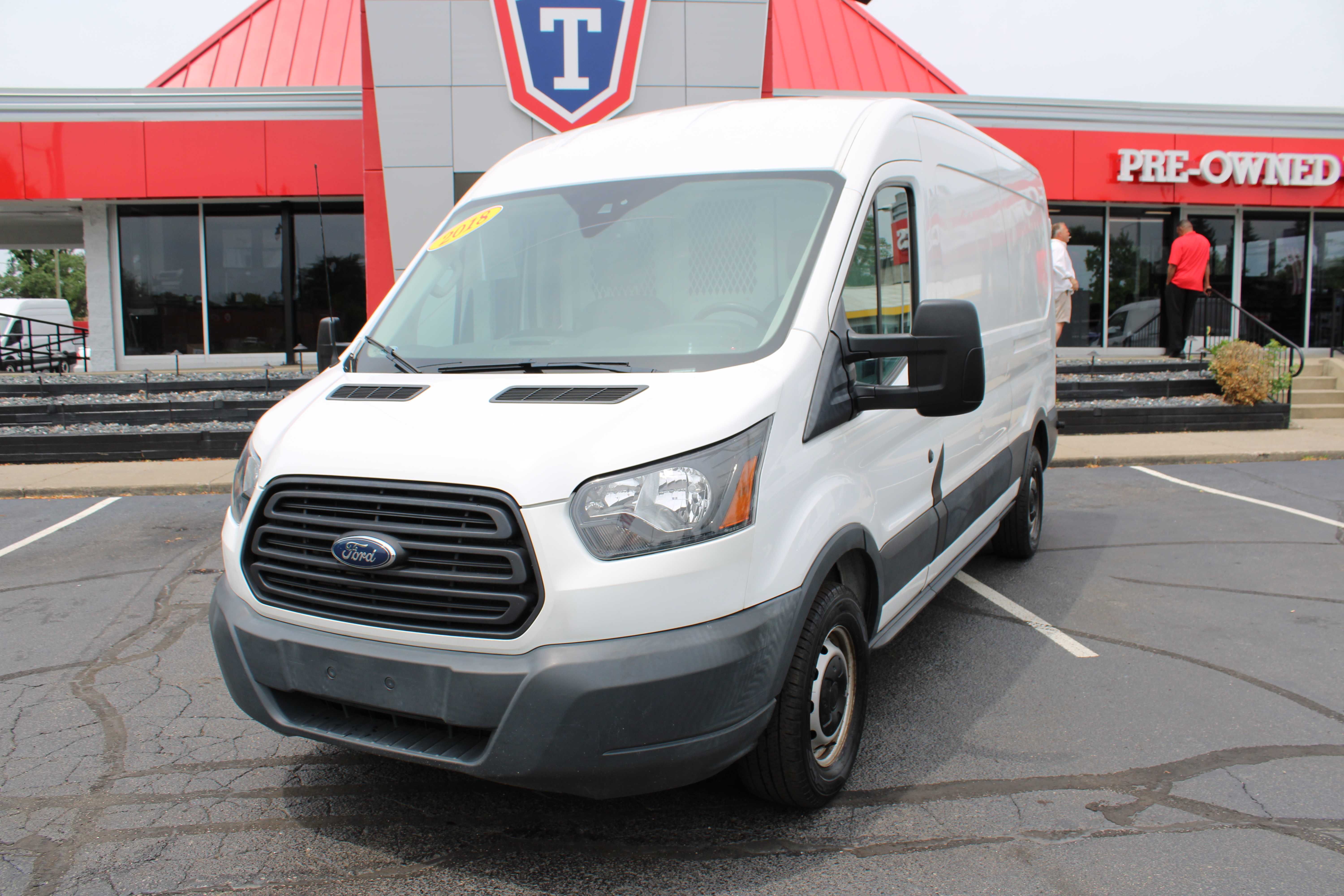 WHITE, 2018 FORD TRANSIT 350 VAN Thumnail Image 2