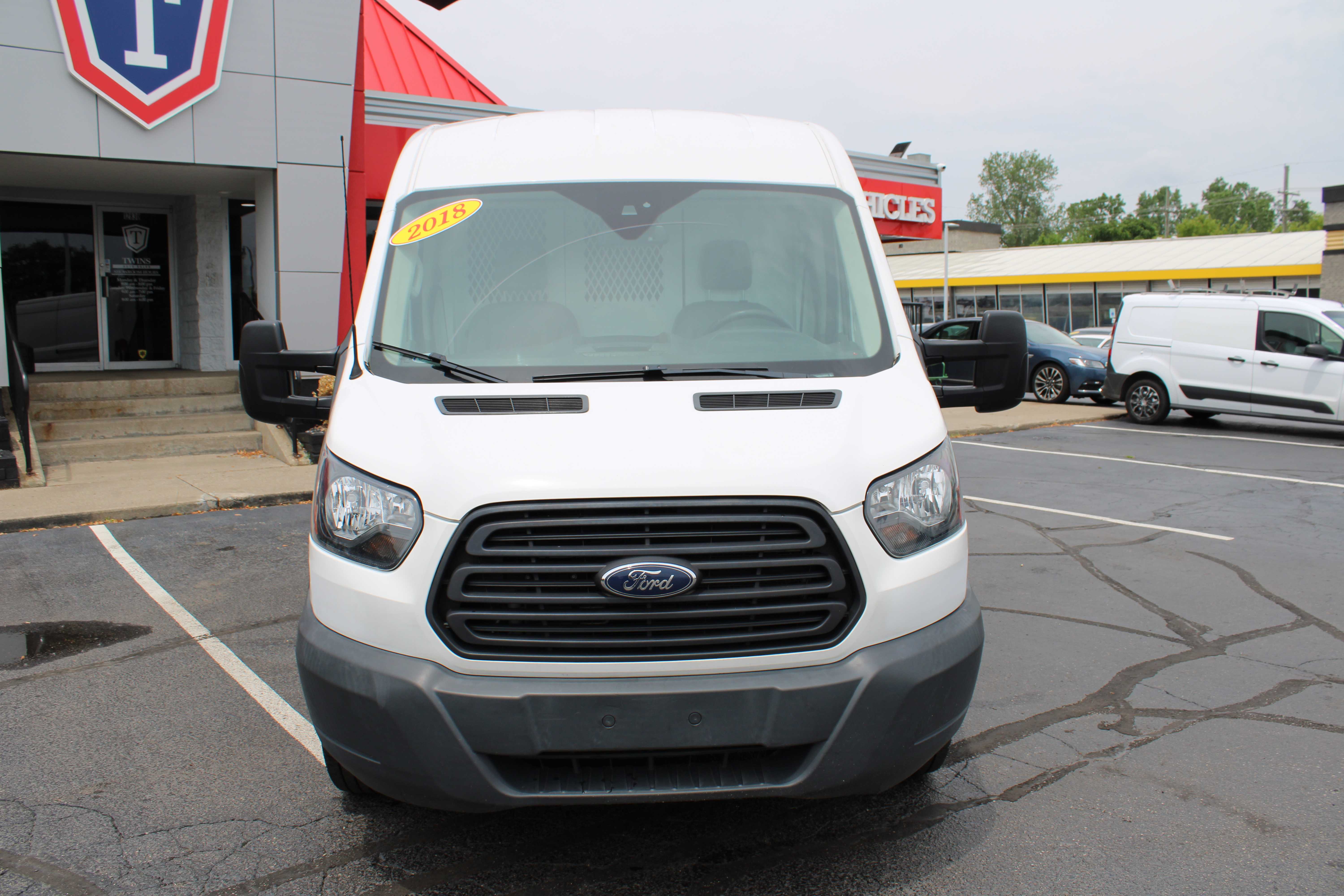 WHITE, 2018 FORD TRANSIT 350 VAN Thumnail Image 3