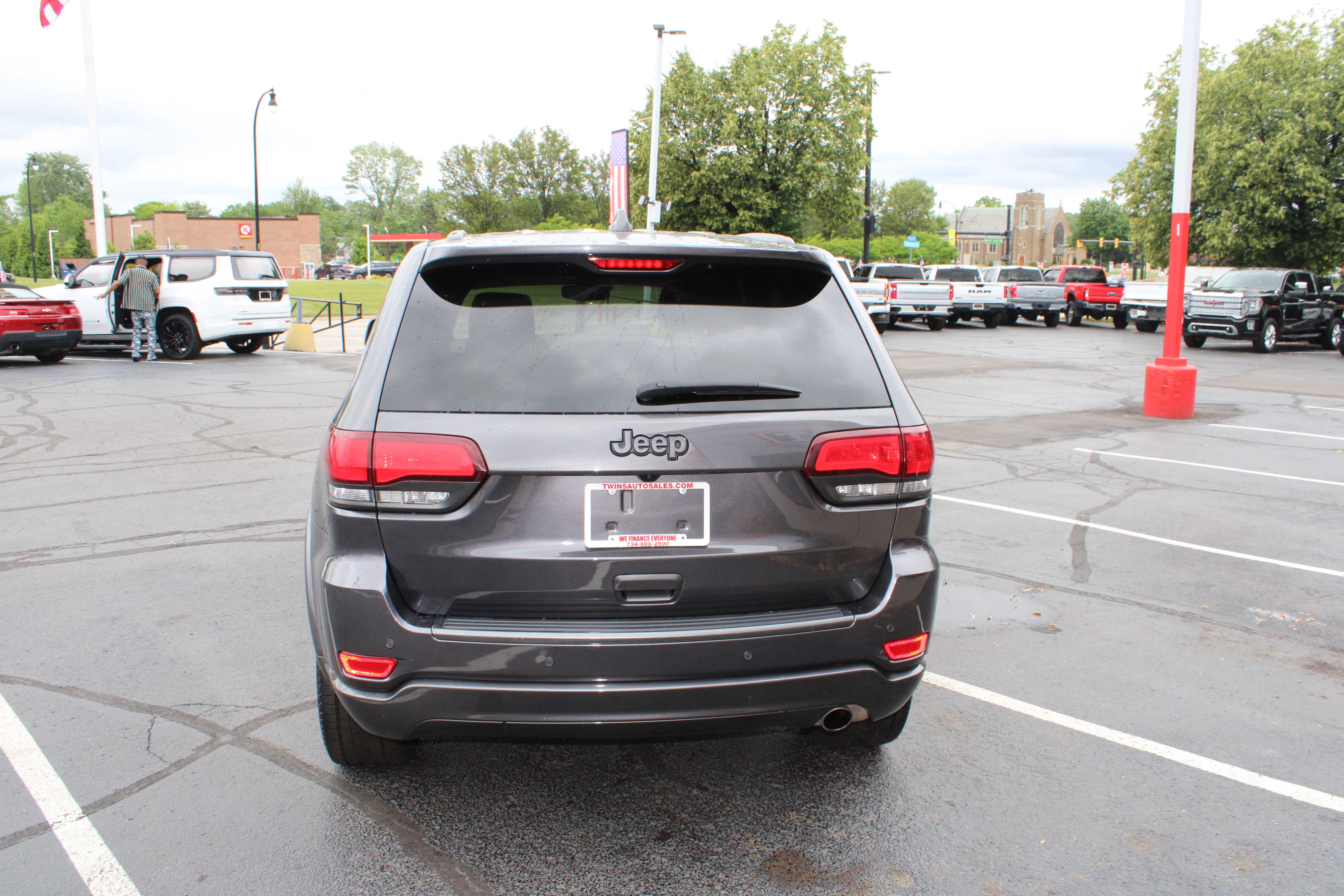 GREY, 2021 JEEP GRAND CHEROKEE Thumnail Image 7