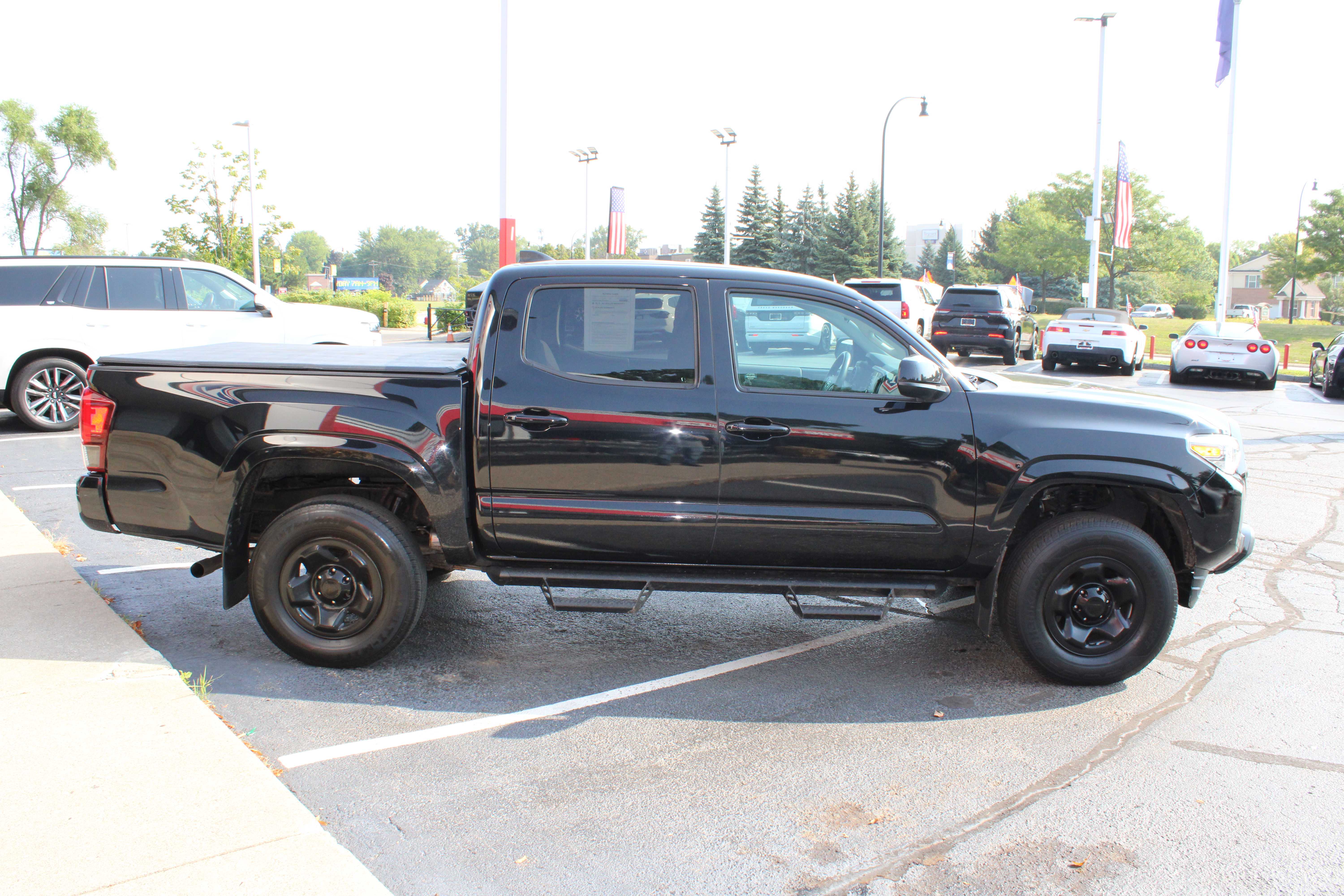 BLACK, 2020 TOYOTA TACOMA DOUBLE CAB Thumnail Image 5