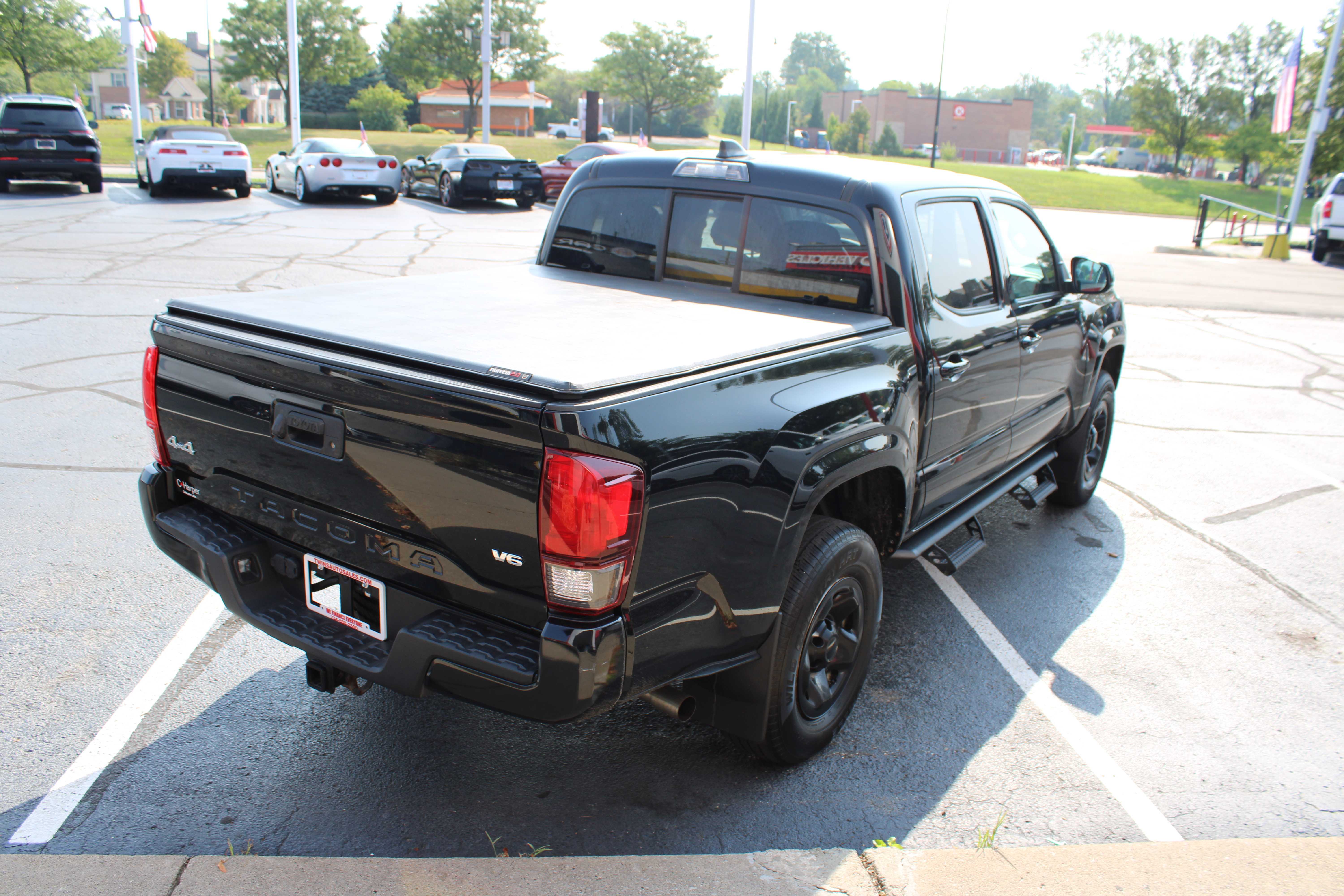 BLACK, 2020 TOYOTA TACOMA DOUBLE CAB Thumnail Image 6