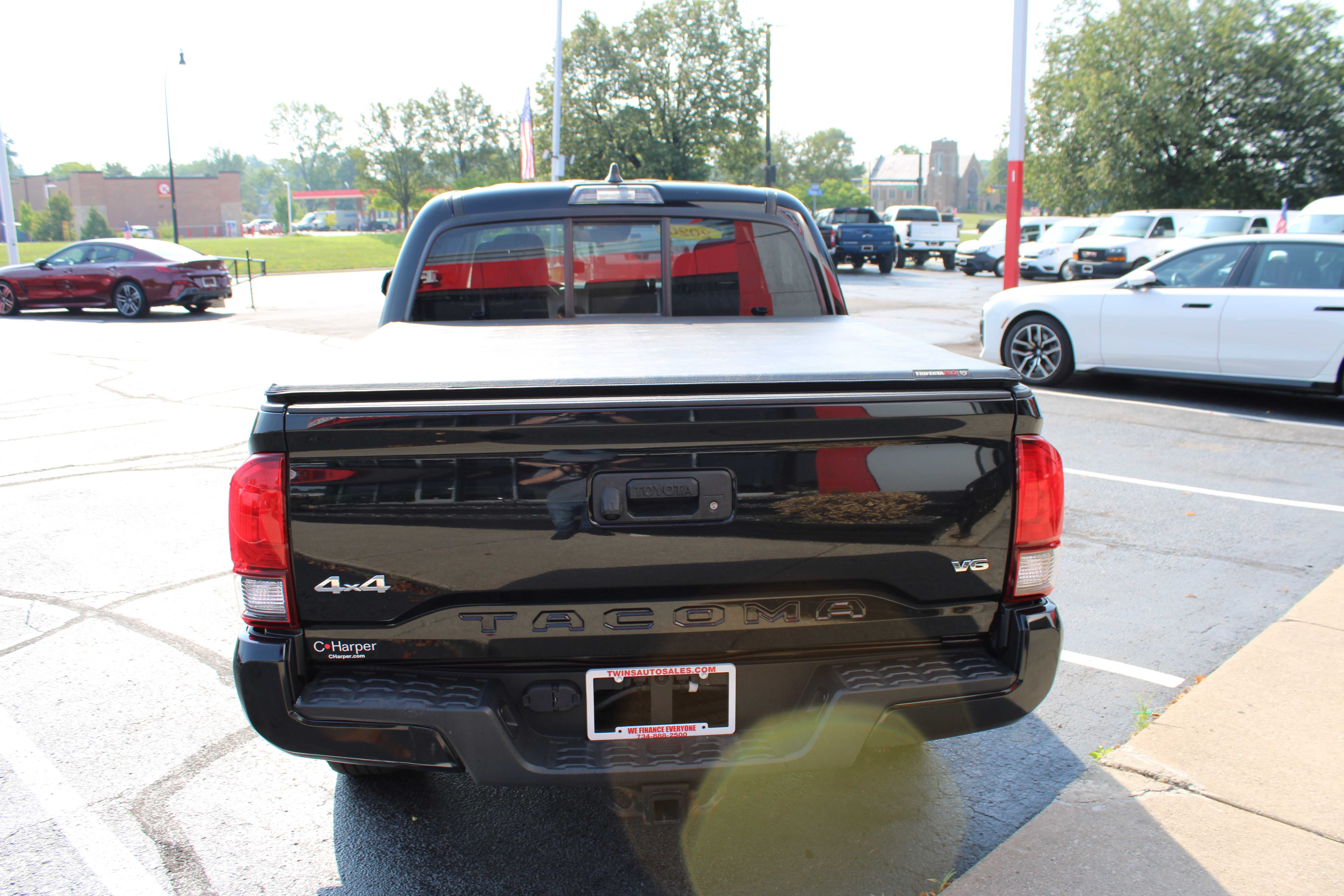 BLACK, 2020 TOYOTA TACOMA DOUBLE CAB Thumnail Image 7