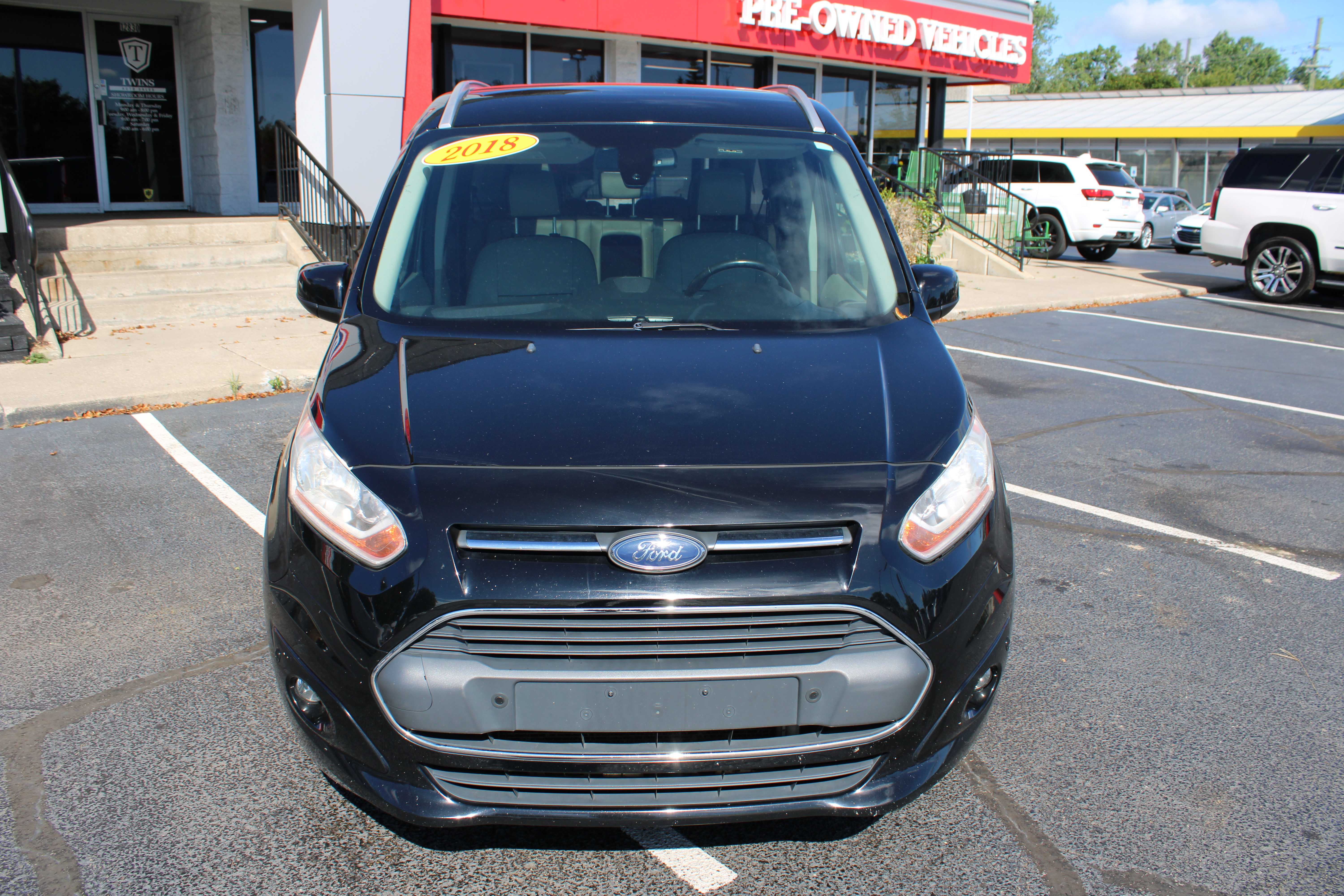 BLACK, 2018 FORD TRANSIT CONNECT PASSENGER Thumnail Image 3