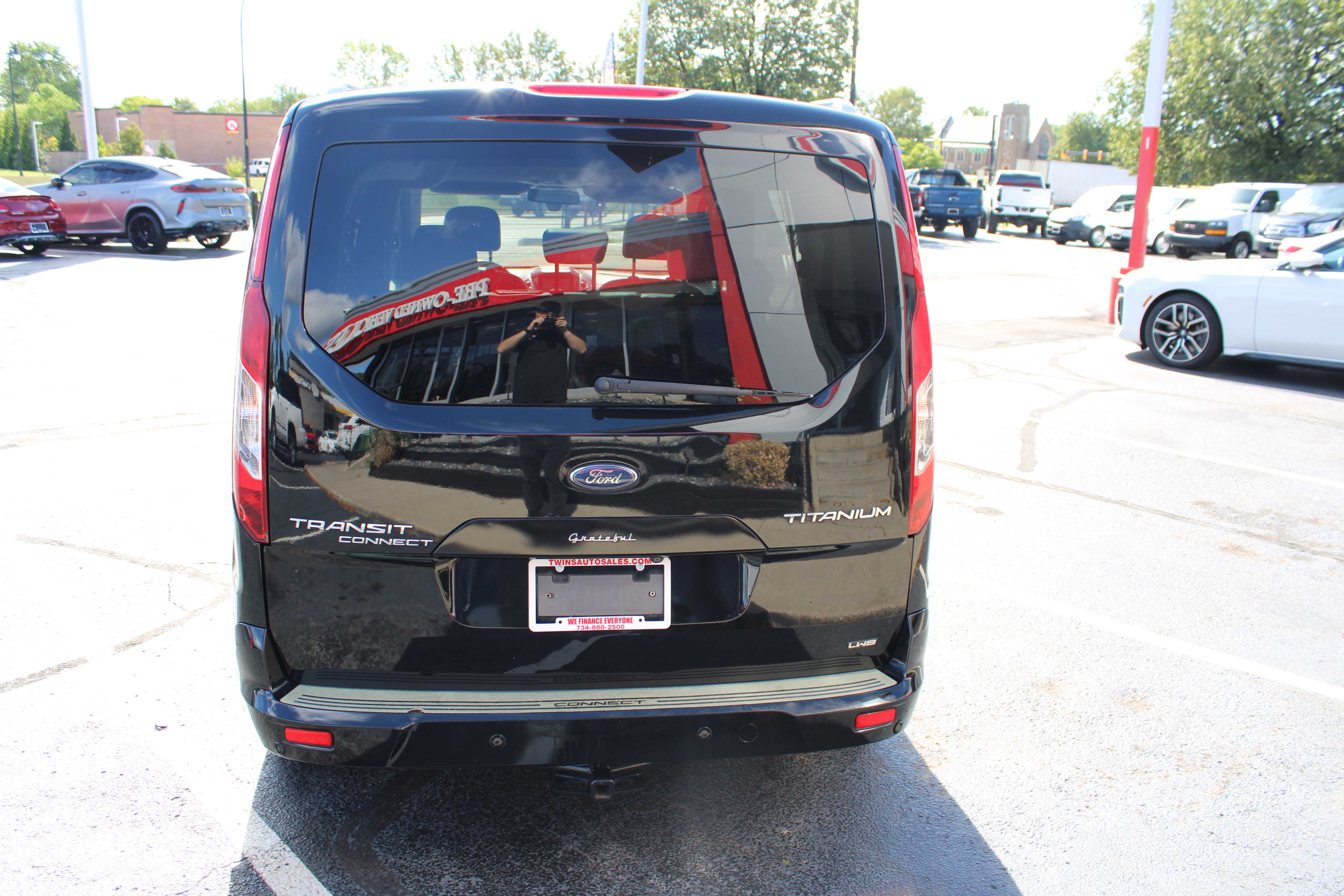 BLACK, 2018 FORD TRANSIT CONNECT PASSENGER Thumnail Image 7