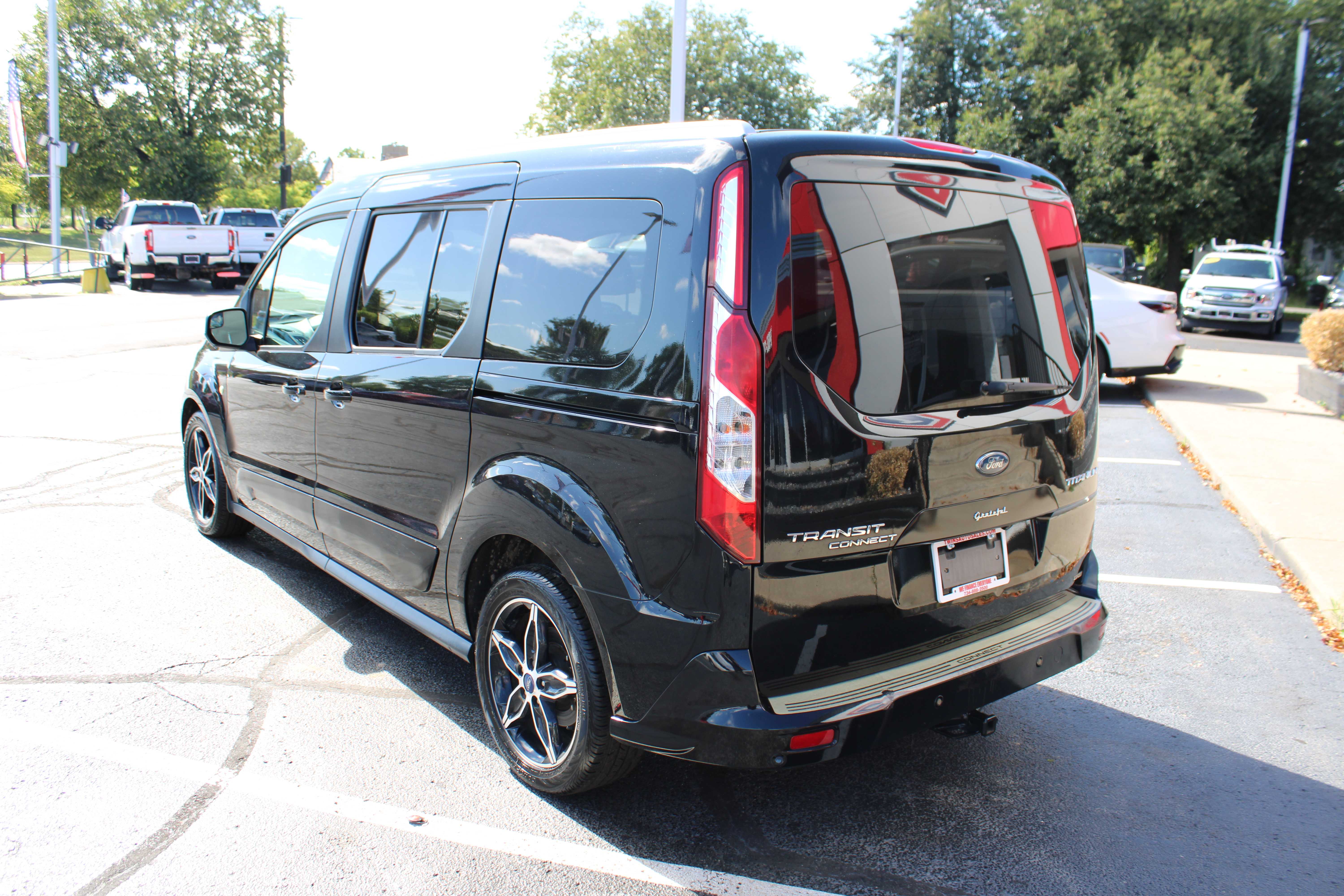 BLACK, 2018 FORD TRANSIT CONNECT PASSENGER Thumnail Image 8
