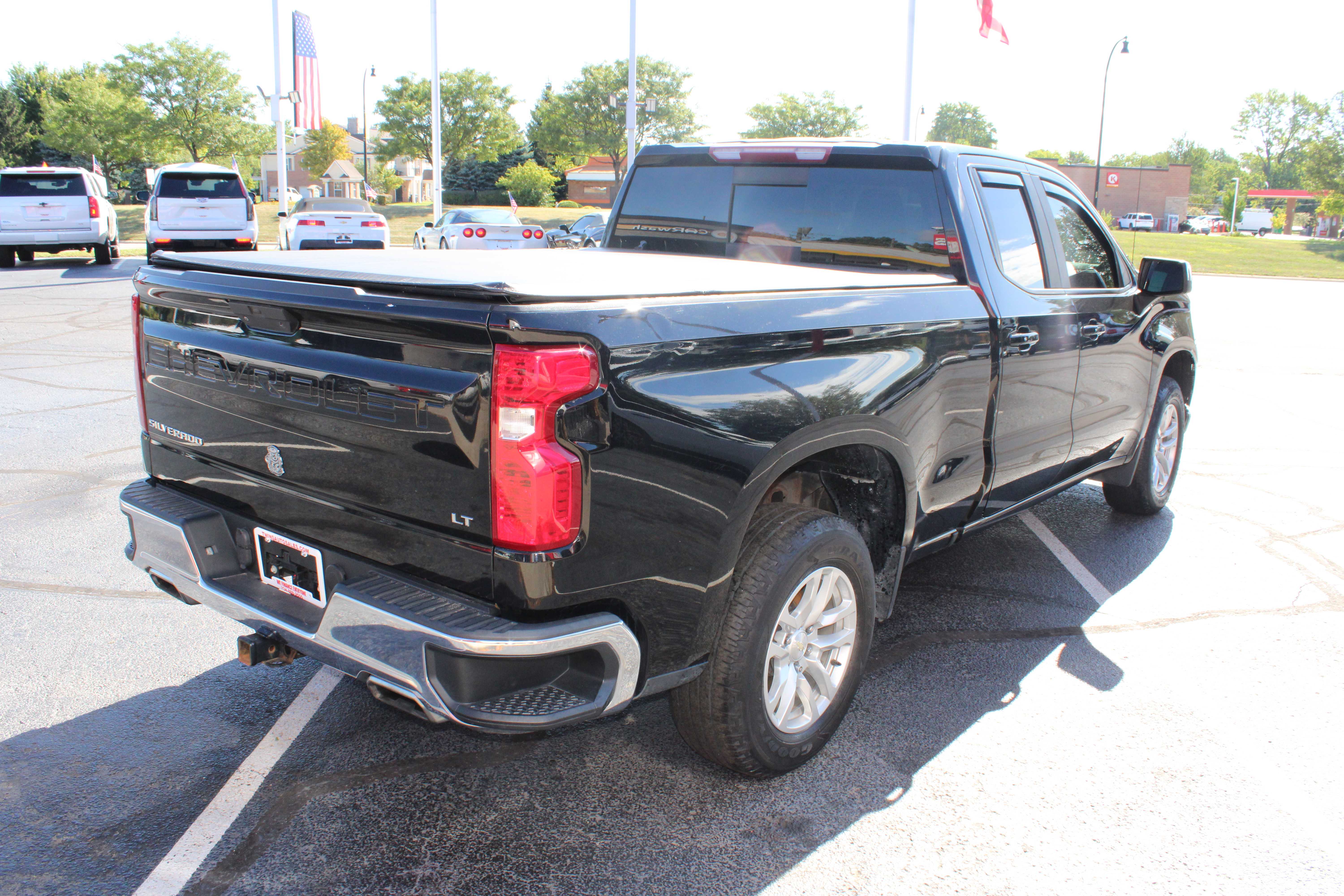 BLACK, 2019 CHEVROLET SILVERADO 1500 DOUBLE CAB Thumnail Image 6