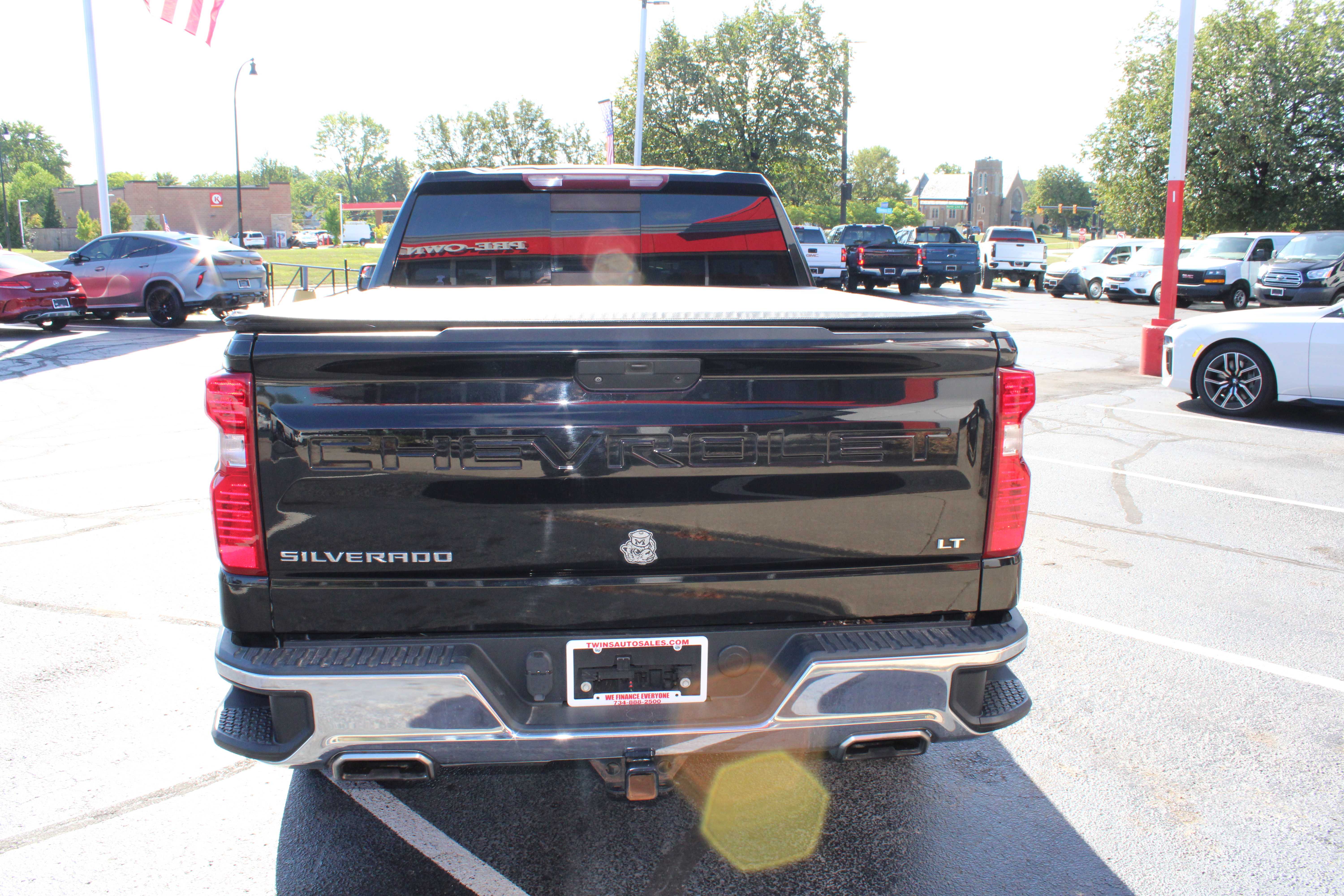 BLACK, 2019 CHEVROLET SILVERADO 1500 DOUBLE CAB Thumnail Image 7