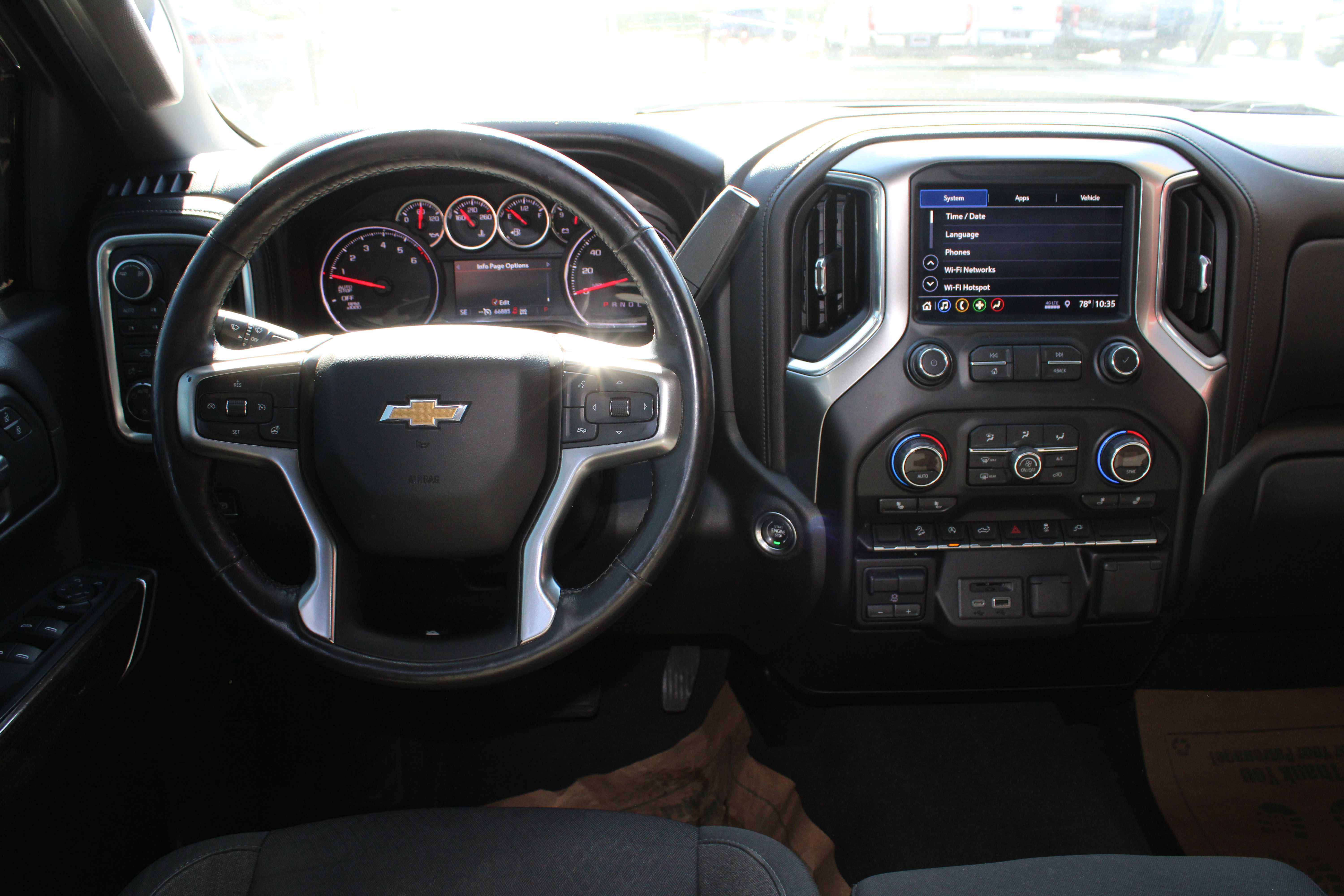 BLACK, 2019 CHEVROLET SILVERADO 1500 DOUBLE CAB Thumnail Image 19