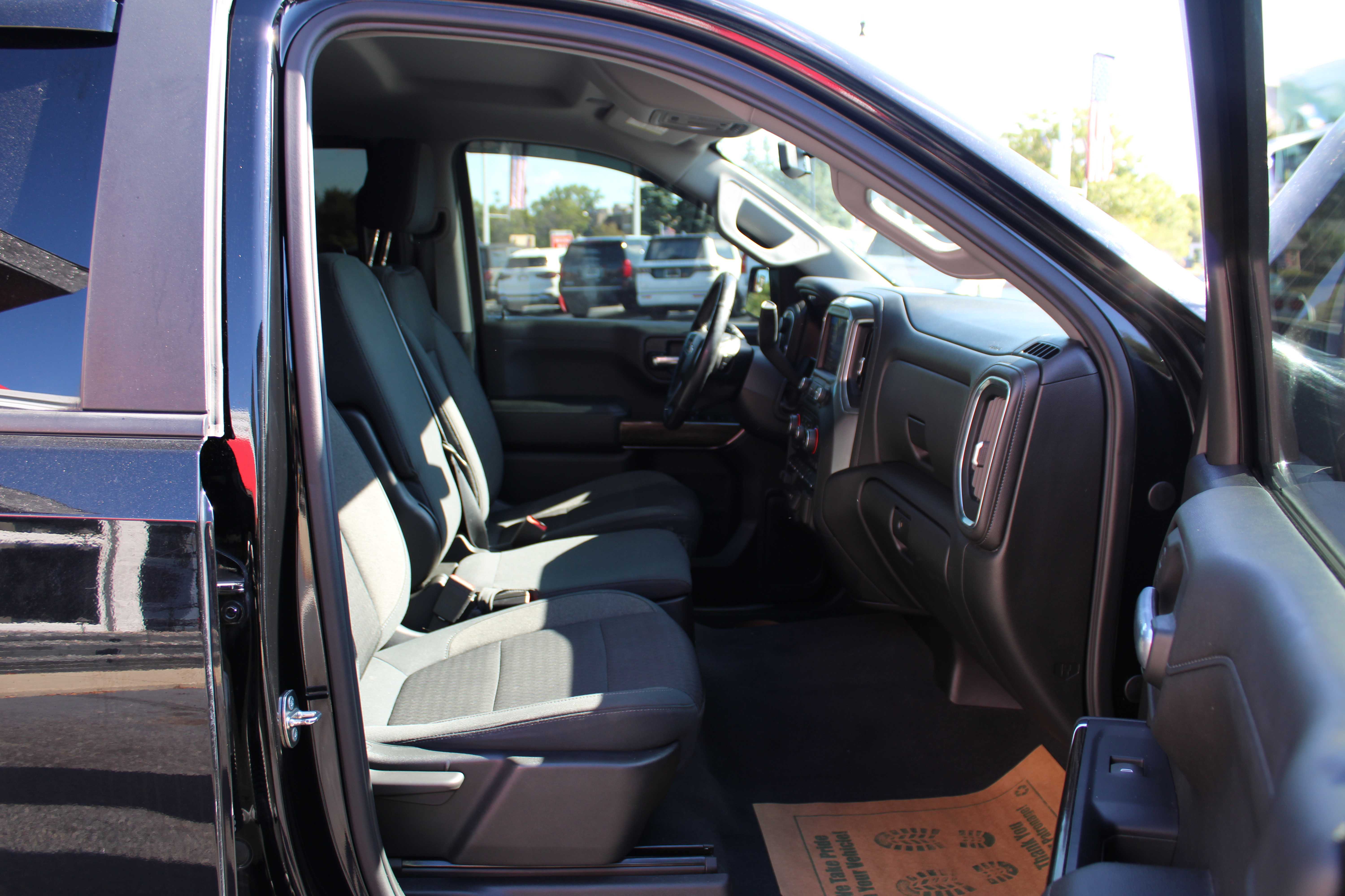 BLACK, 2019 CHEVROLET SILVERADO 1500 DOUBLE CAB Thumnail Image 21