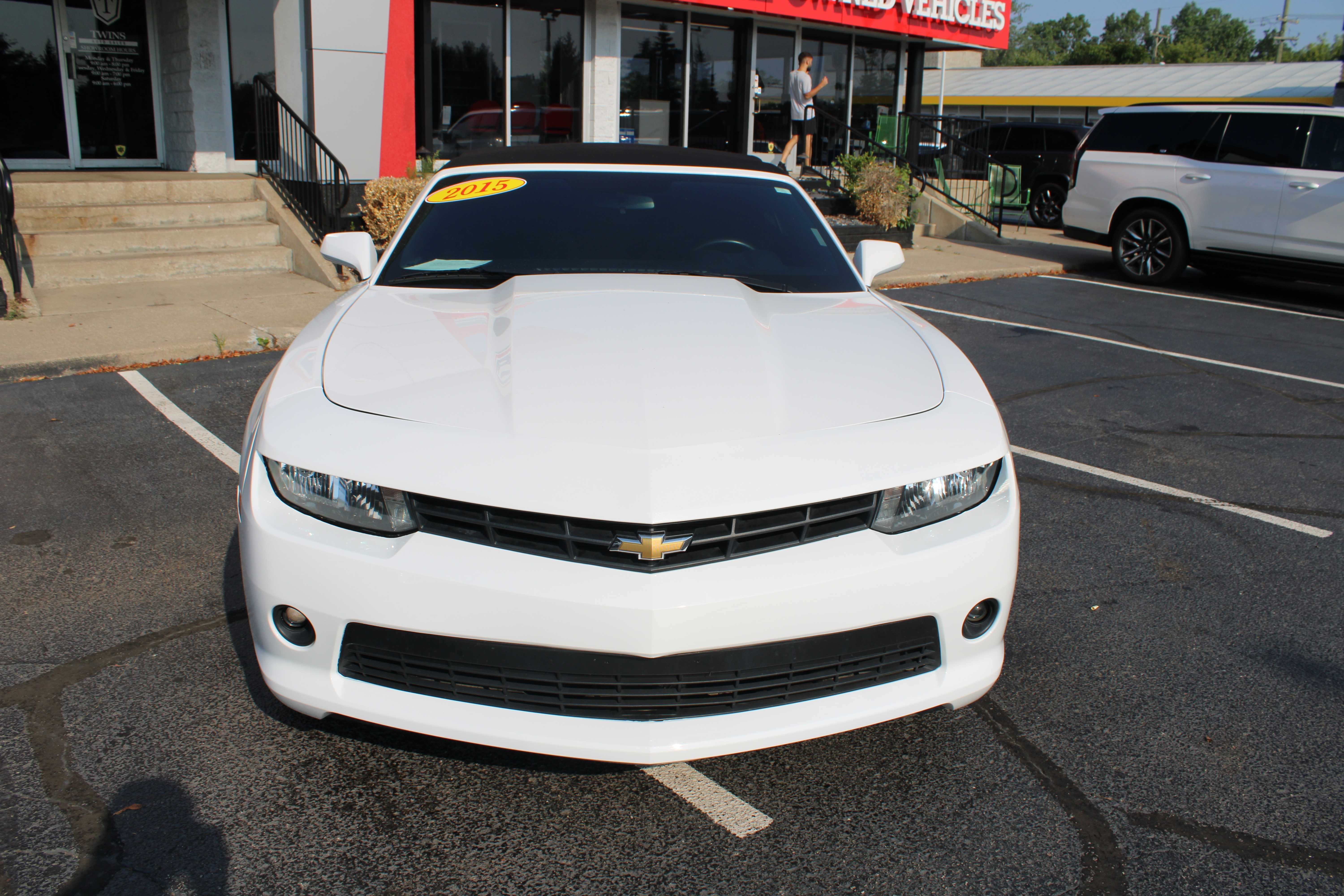WHITE, 2015 CHEVROLET CAMARO Thumnail Image 3