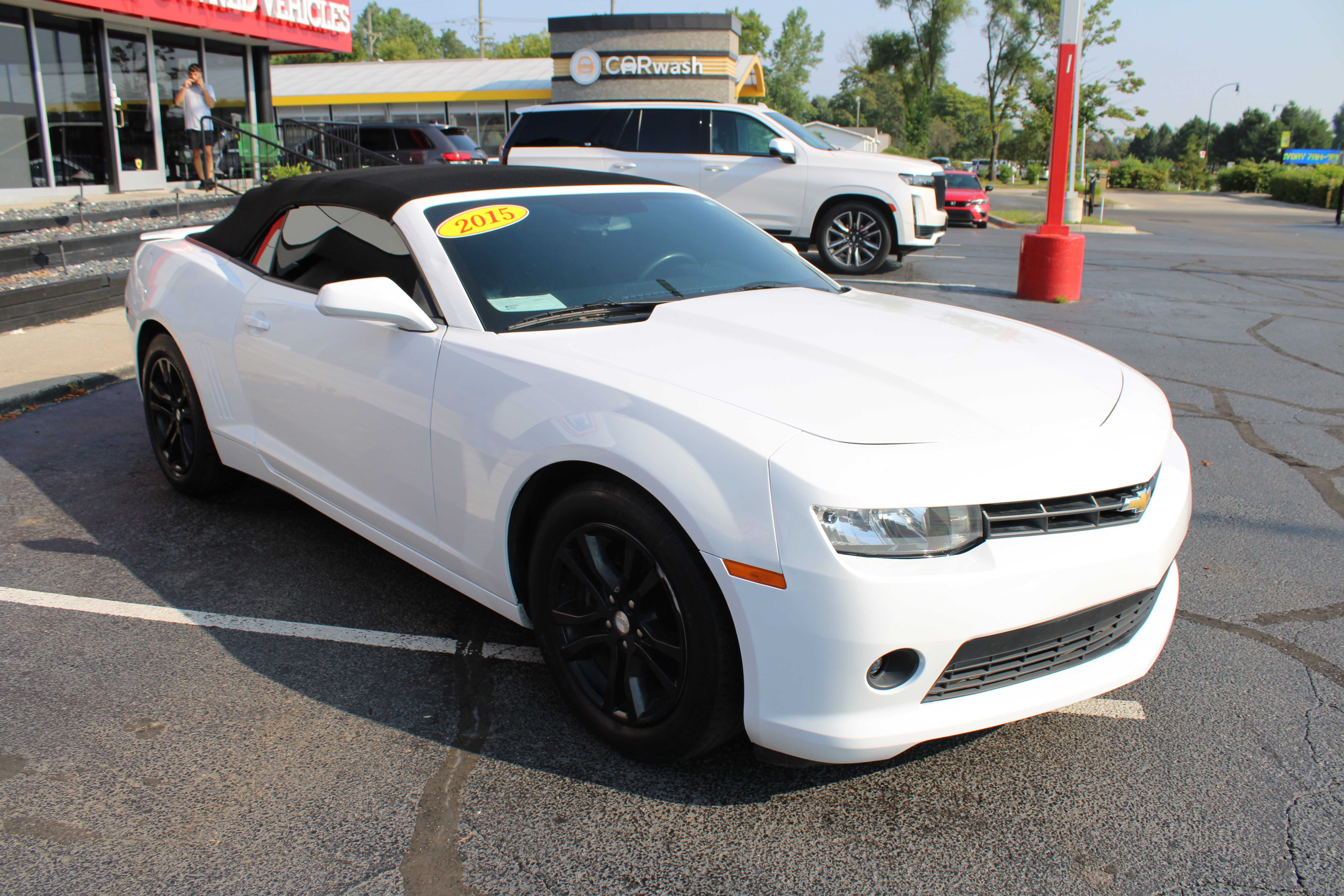 WHITE, 2015 CHEVROLET CAMARO Thumnail Image 4